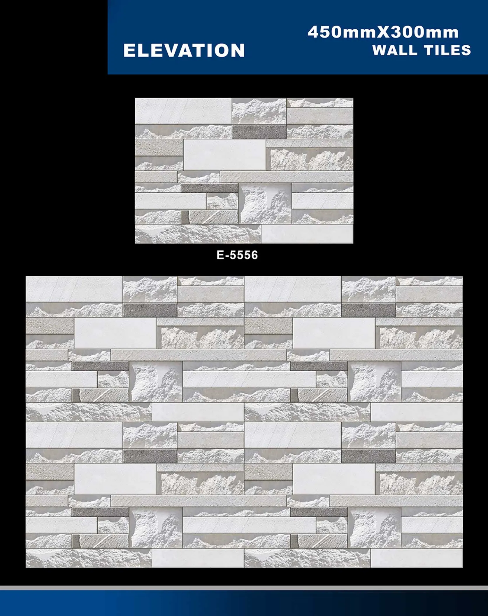 12 X 18 Elevation E 5331 To E 5631 - Design 36 - 300x450mm Elevation