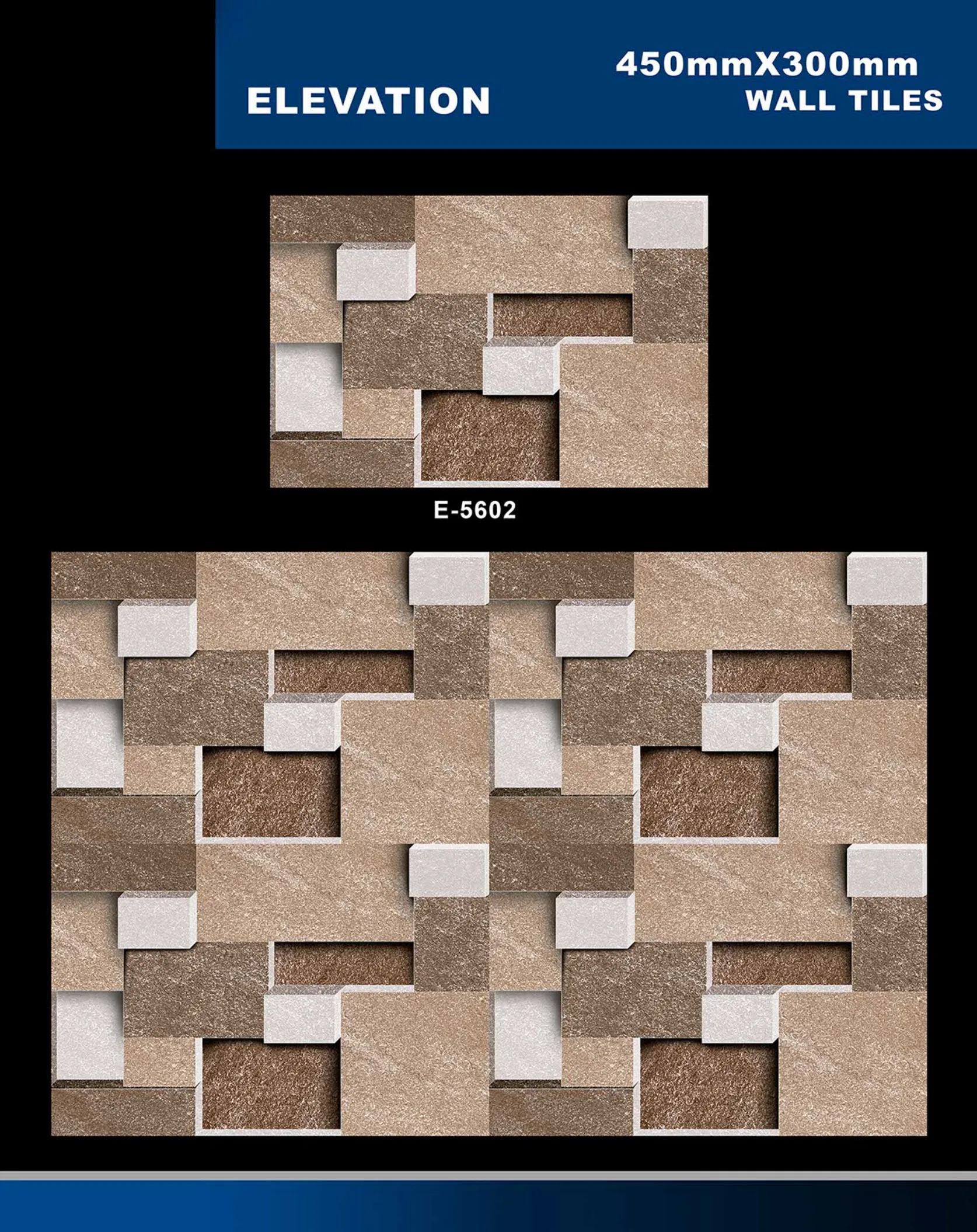 12 X 18 Elevation E 5331 To E 5631 - Design 41 - 300x450mm Elevation