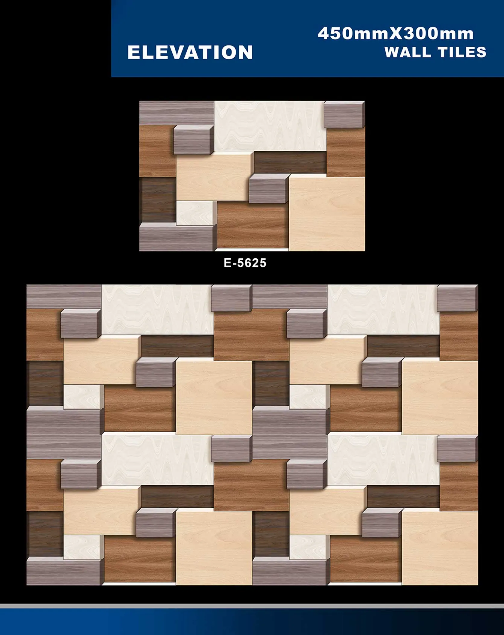 12 X 18 Elevation E 5331 To E 5631 - Design 59 - 300x450mm Elevation