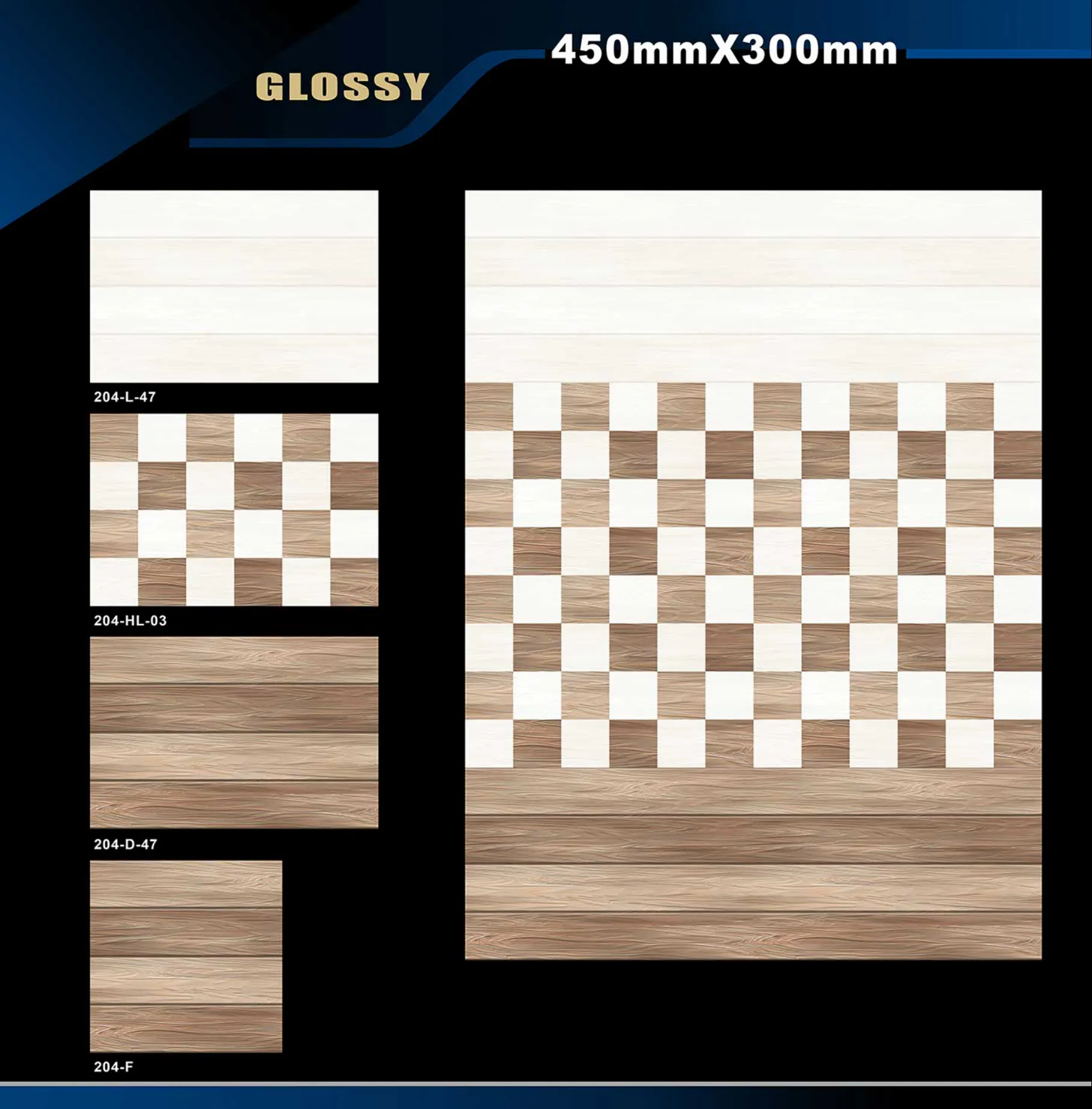 12 X 18 Glossy 105 To 316 - Design 20 - 300x450mm Glossy