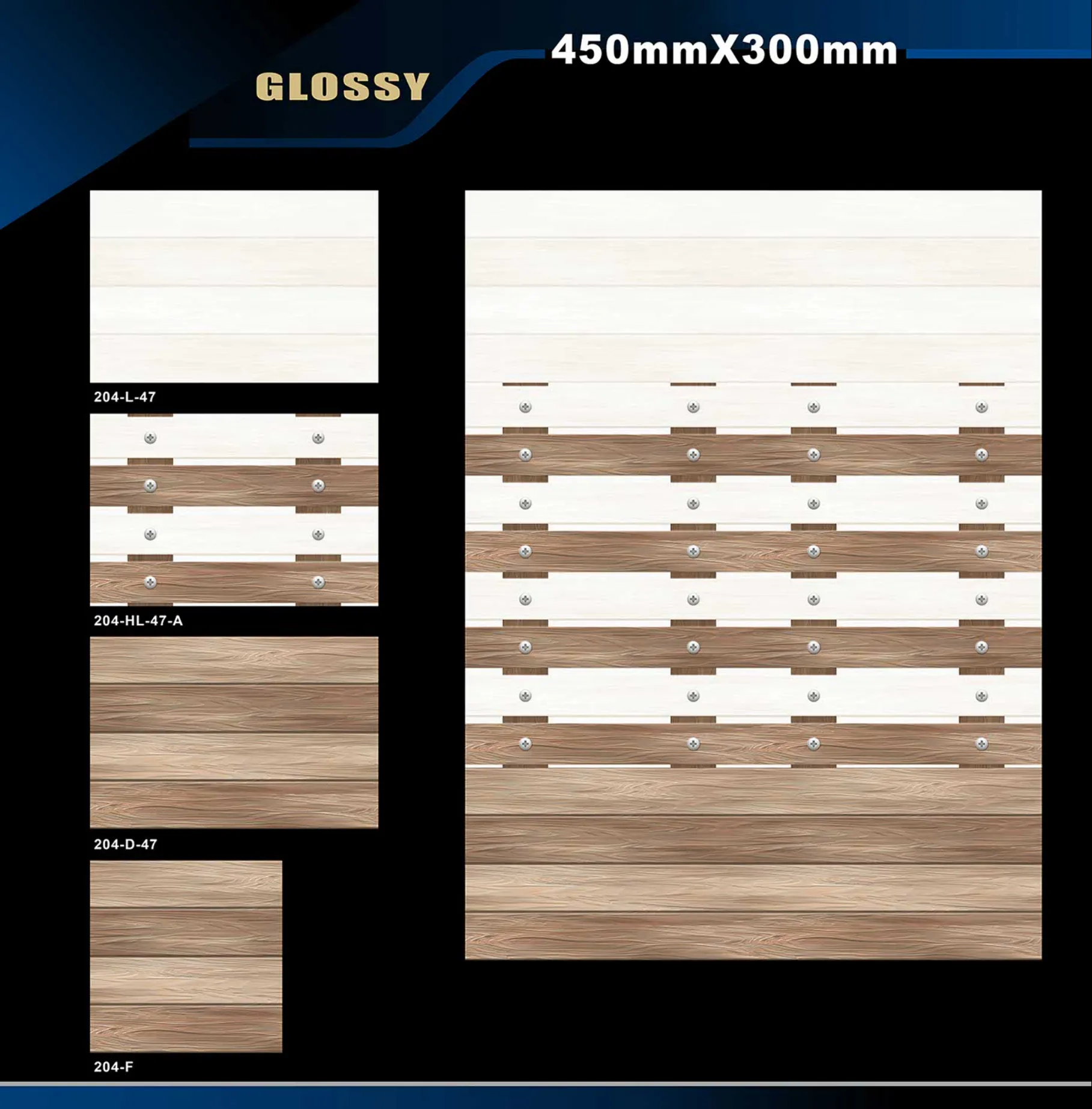 12 X 18 Glossy 105 To 316 - Design 21 - 300x450mm Glossy