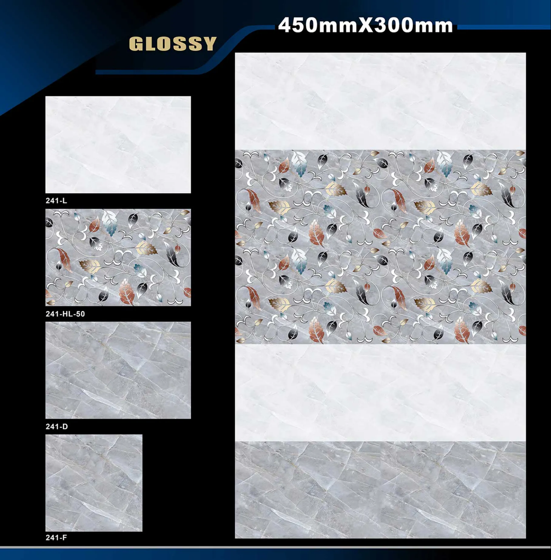 12 X 18 Glossy 105 To 316 - Design 37 - 300x450mm Glossy