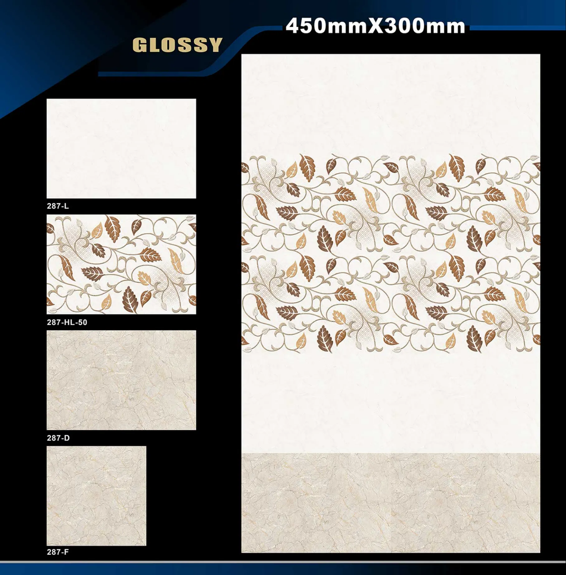 12 X 18 Glossy 105 To 316 - Design 62 - 300x450mm Glossy