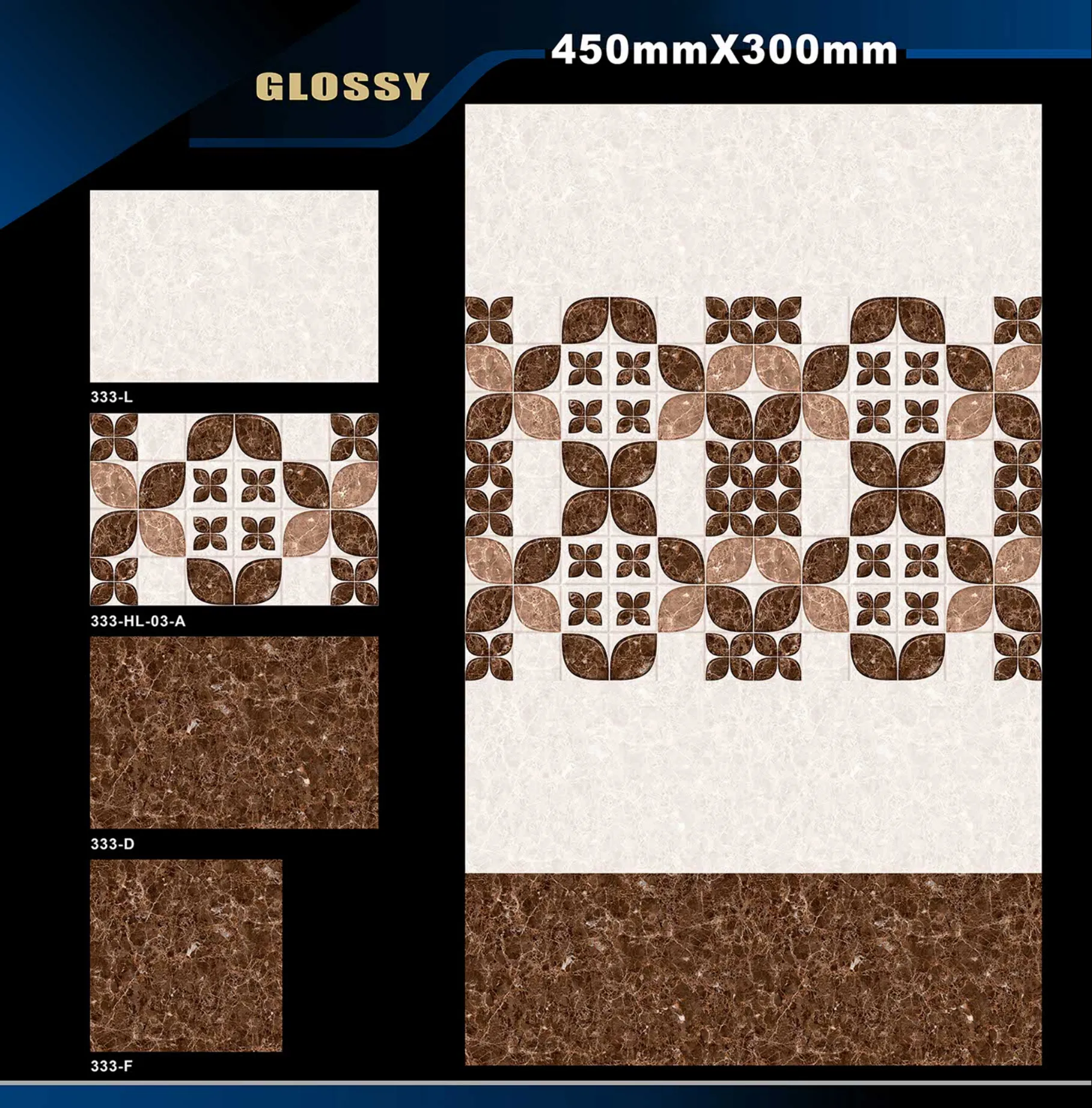 12 X 18 Glossy 317 To 415 - Design 14 - 300x450mm Glossy