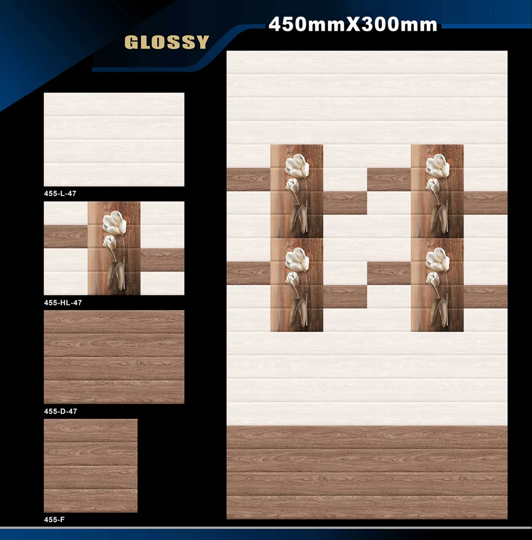 12 X 18 Glossy 416 To 526 - Design 27 - 300x450mm Glossy