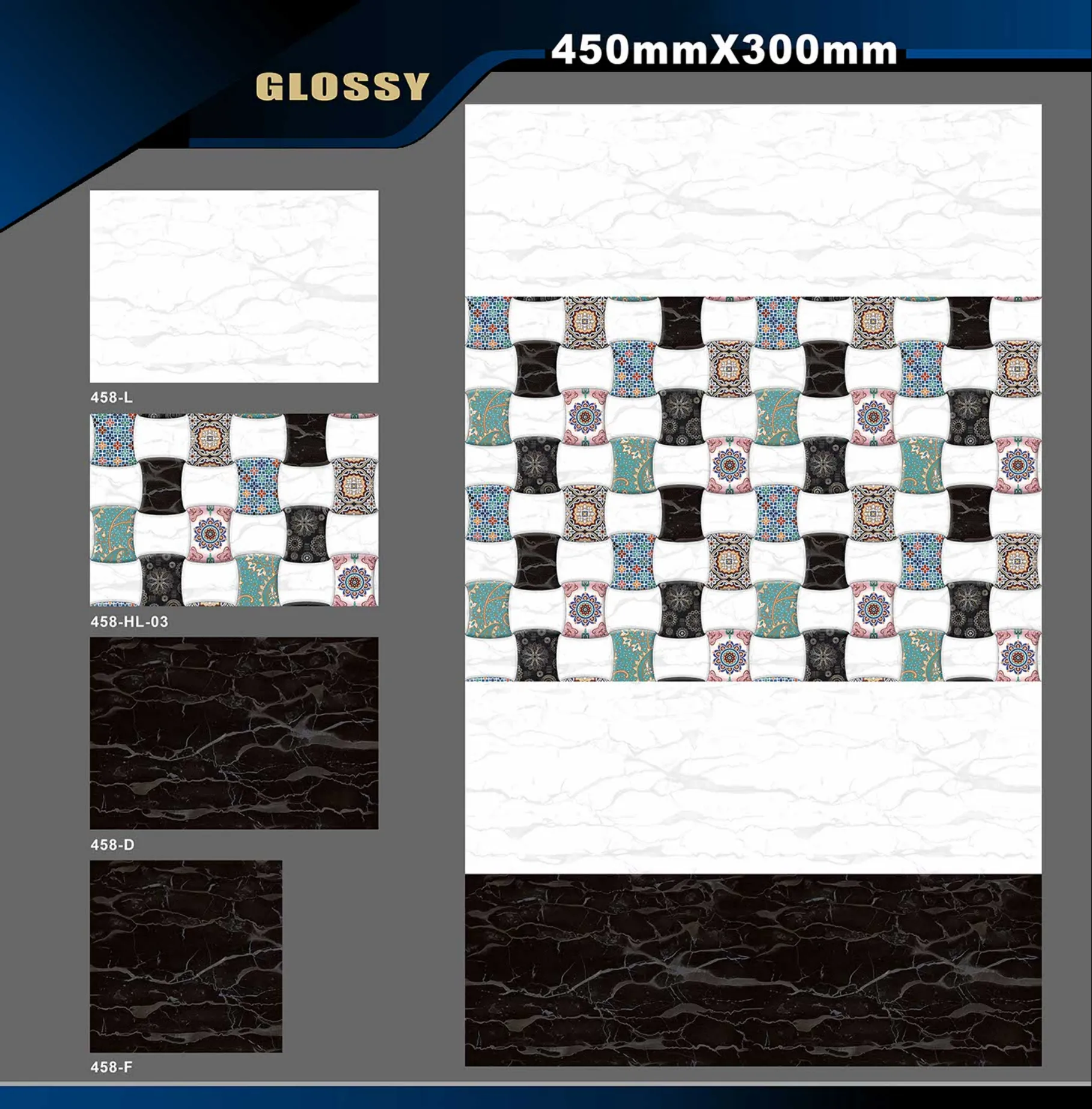 12 X 18 Glossy 416 To 526 - Design 31 - 300x450mm Glossy