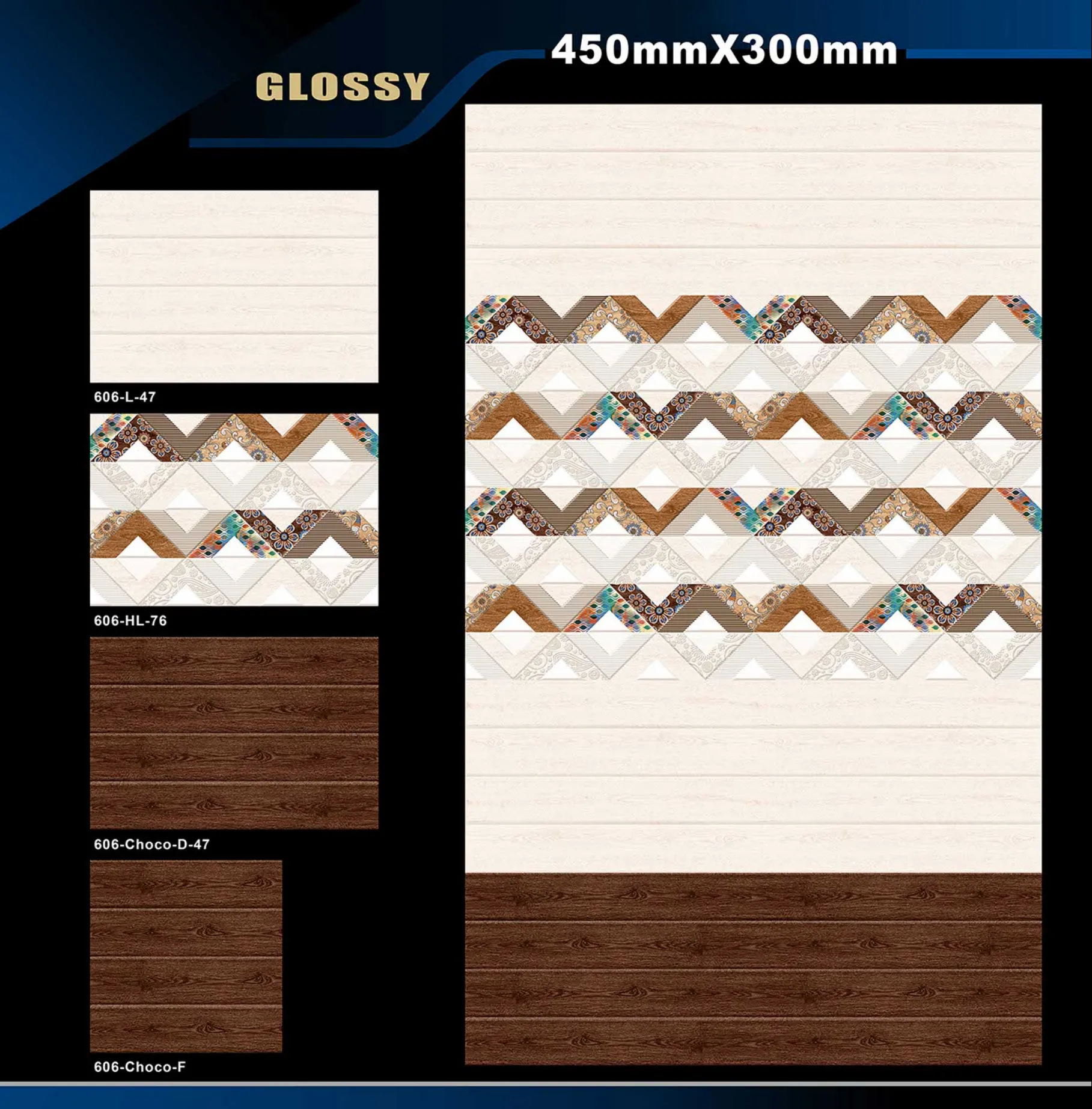 12 X 18 Glossy 578 To 662 - Design 25 - 300x450mm Glossy