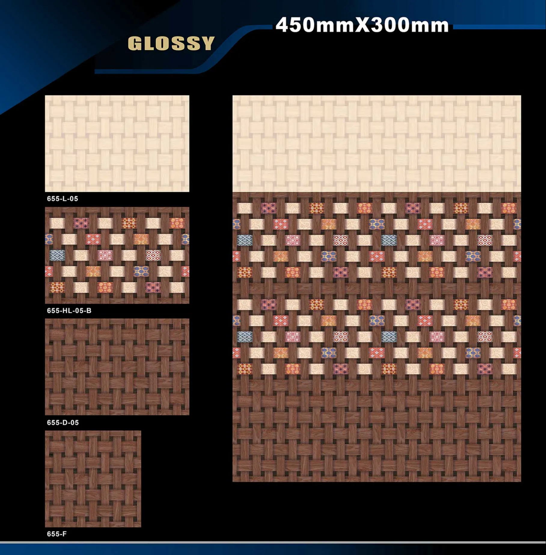 12 X 18 Glossy 578 To 662 - Design 56 - 300x450mm Glossy