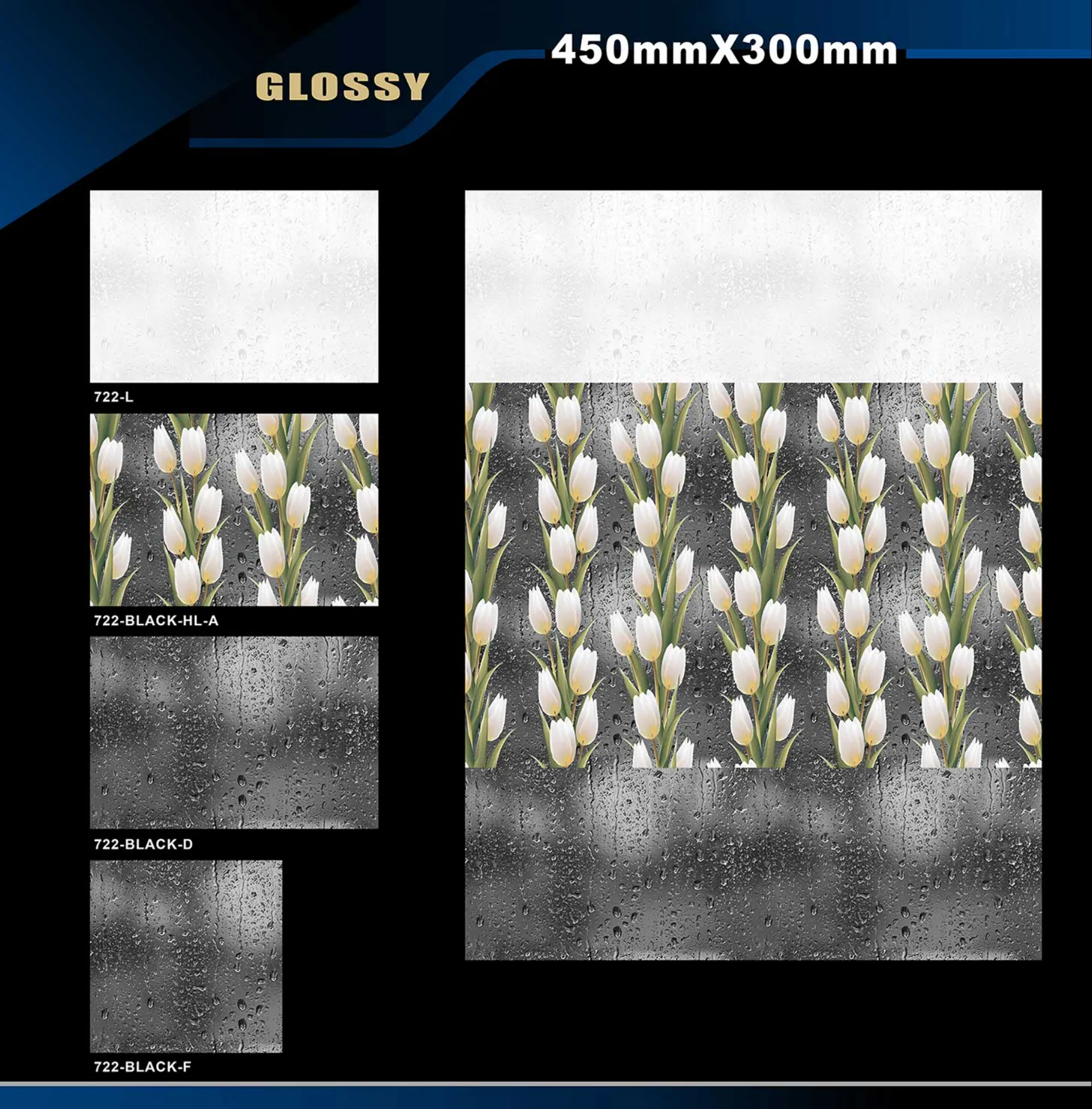 12 X 18 Glossy 711 To 764 - Design 34 - 300x450mm Glossy