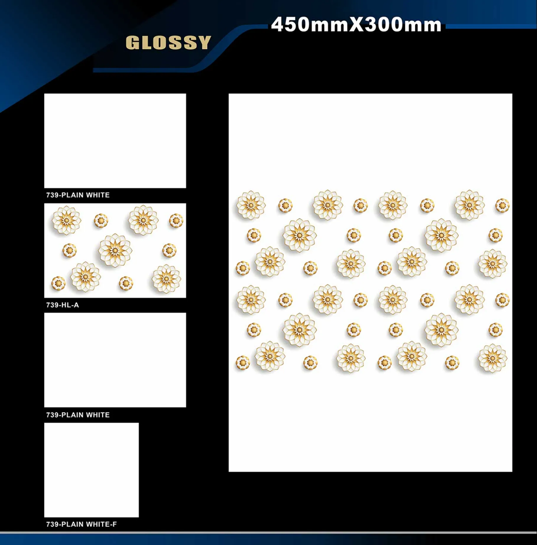 12 X 18 Glossy 711 To 764 - Design 46 - 300x450mm Glossy
