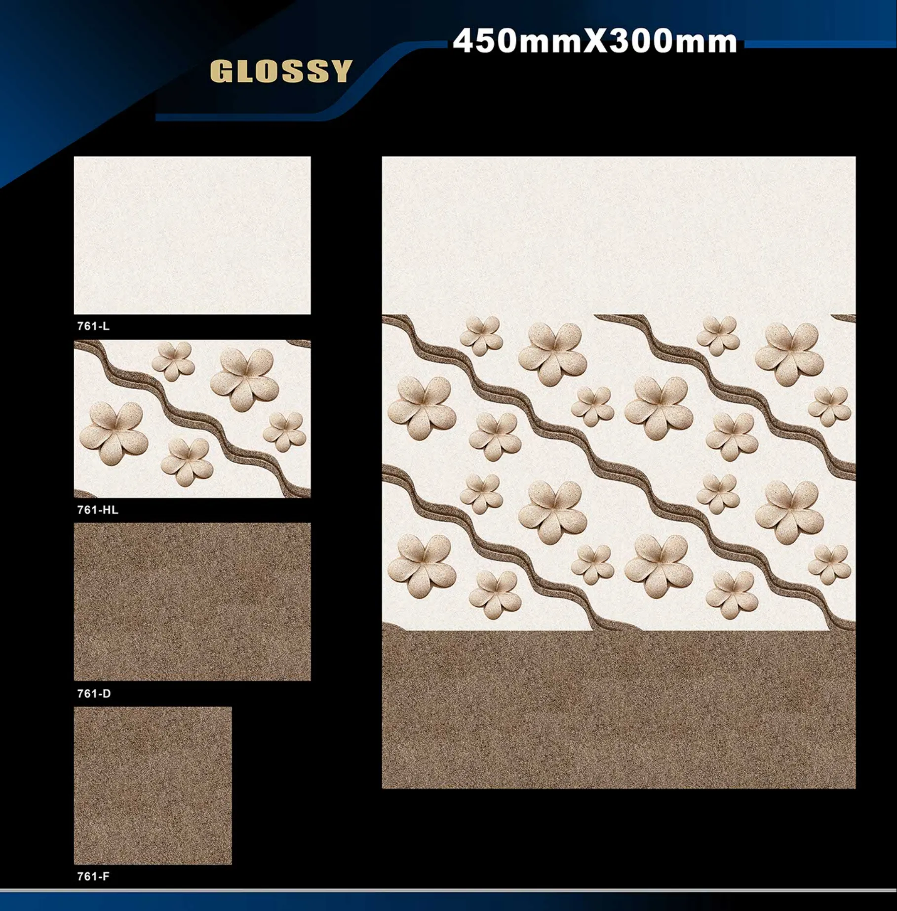12 X 18 Glossy 711 To 764 - Design 68 - 300x450mm Glossy