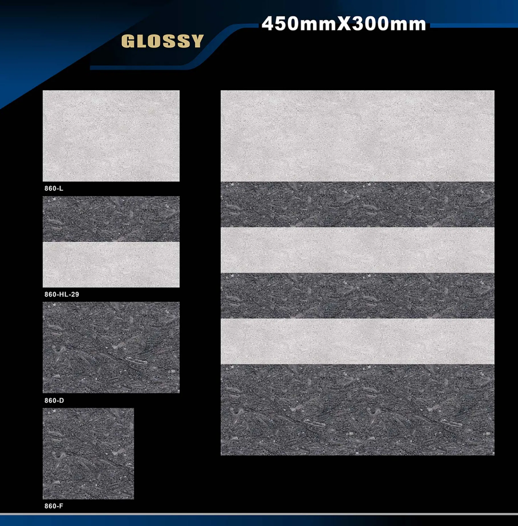 12 X 18 Glossy 829 To 898 - Design 30 - 300x450mm Glossy