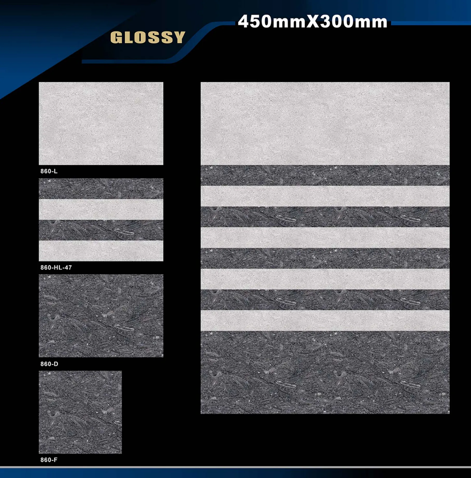 12 X 18 Glossy 829 To 898 - Design 31 - 300x450mm Glossy
