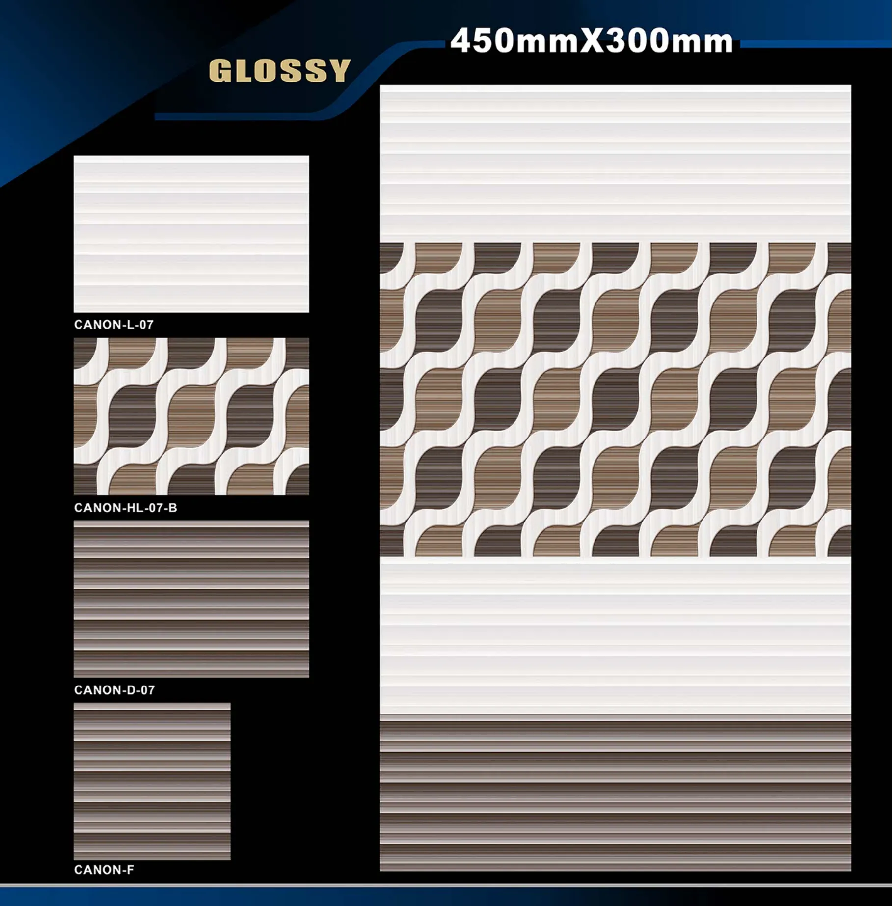 12 X 18 Glossy Ado To Glexo - Design 23 - 300x450mm Glossy