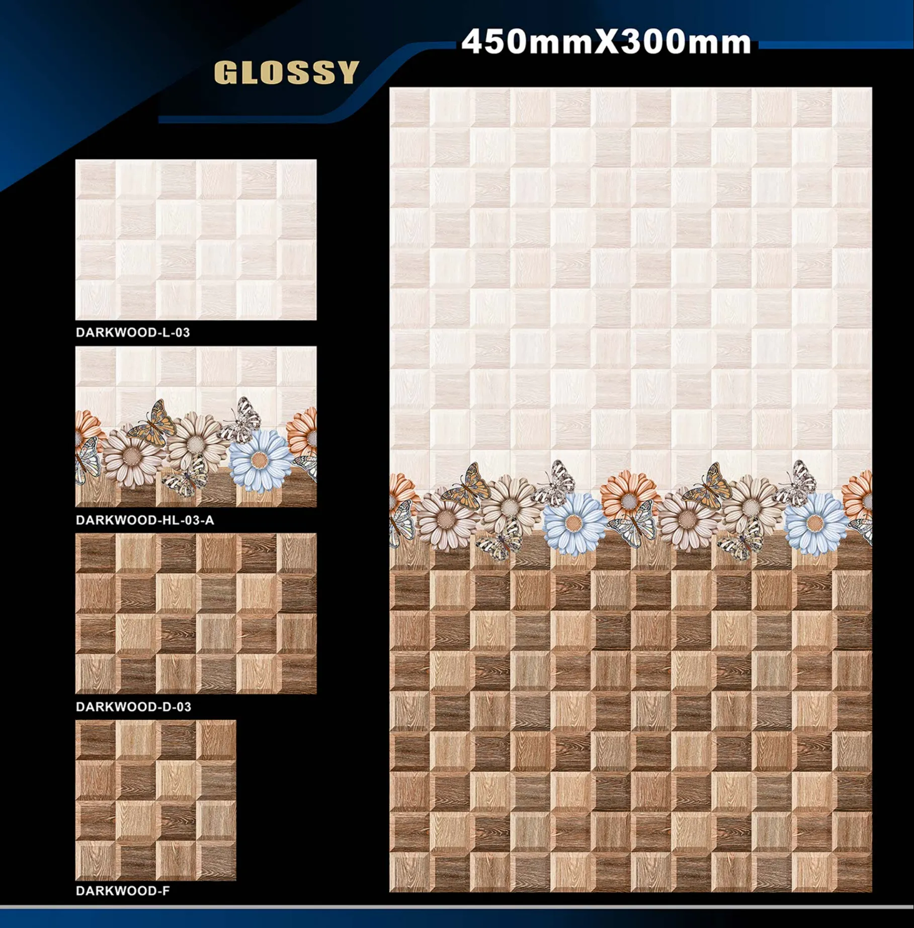 12 X 18 Glossy Ado To Glexo - Design 33 - 300x450mm Glossy