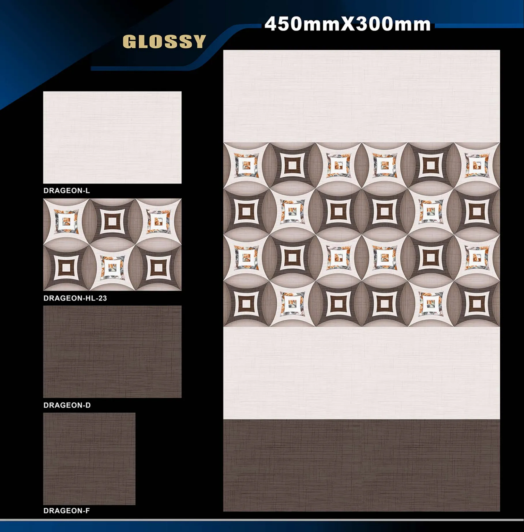 12 X 18 Glossy Ado To Glexo - Design 39 - 300x450mm Glossy