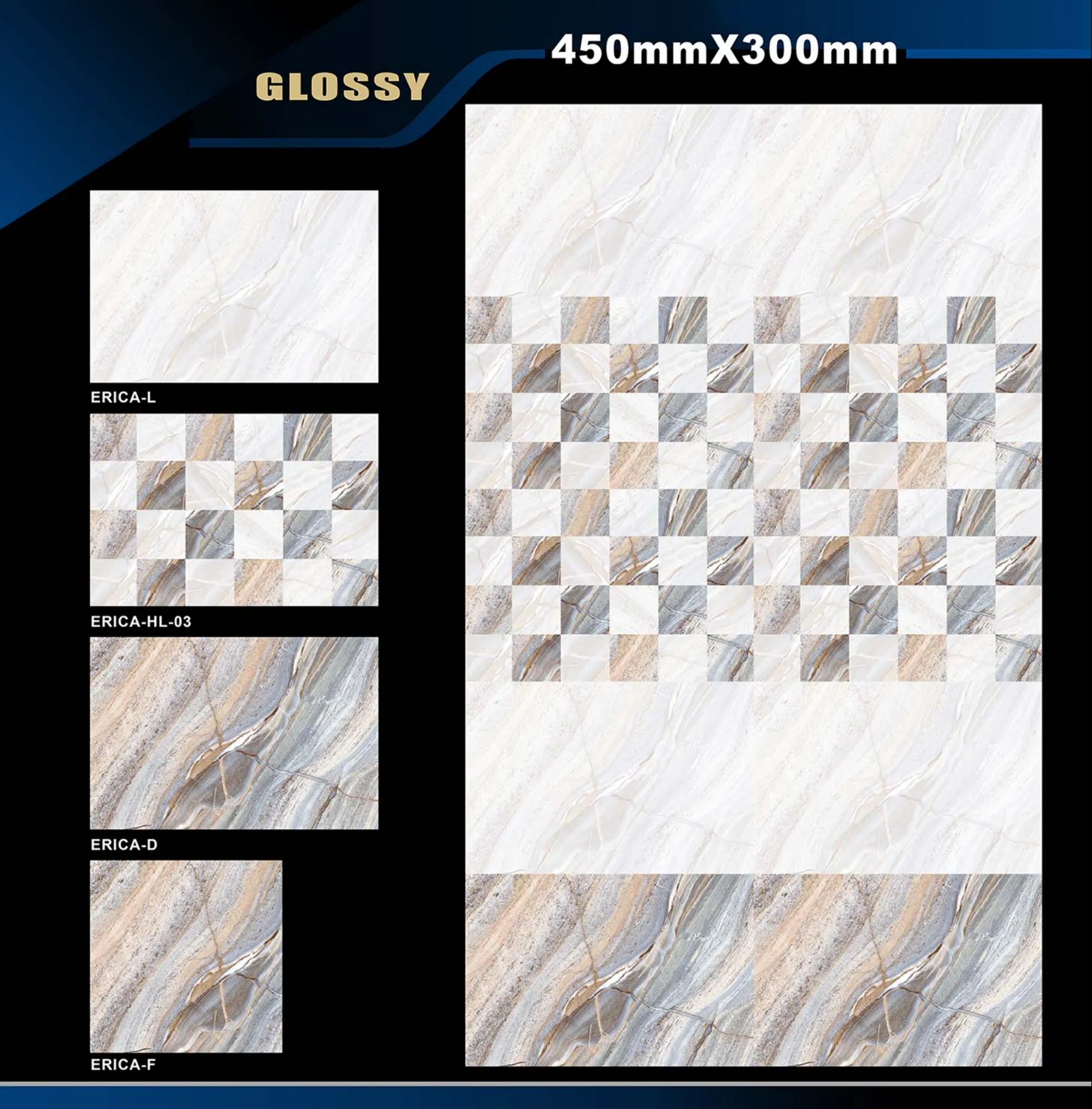 12 X 18 Glossy Ado To Glexo - Design 50 - 300x450mm Glossy