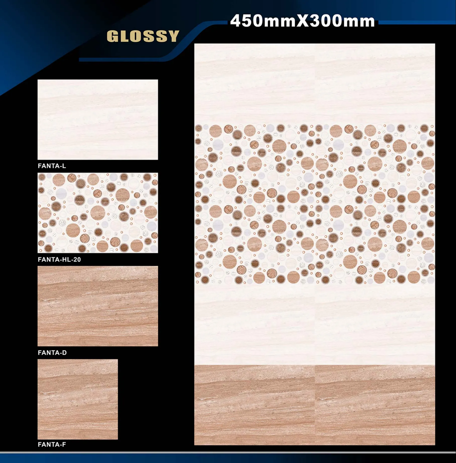 12 X 18 Glossy Ado To Glexo - Design 52 - 300x450mm Glossy
