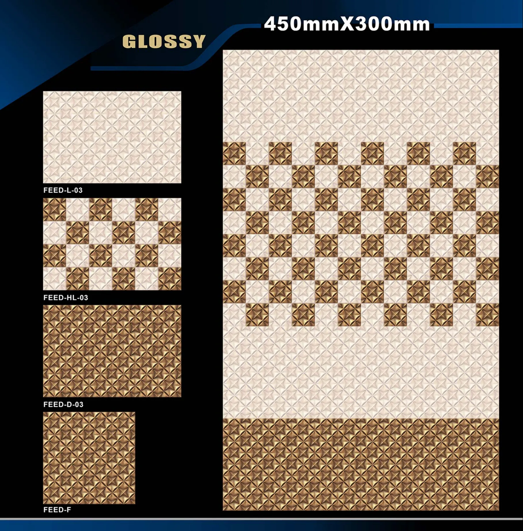 12 X 18 Glossy Ado To Glexo - Design 54 - 300x450mm Glossy