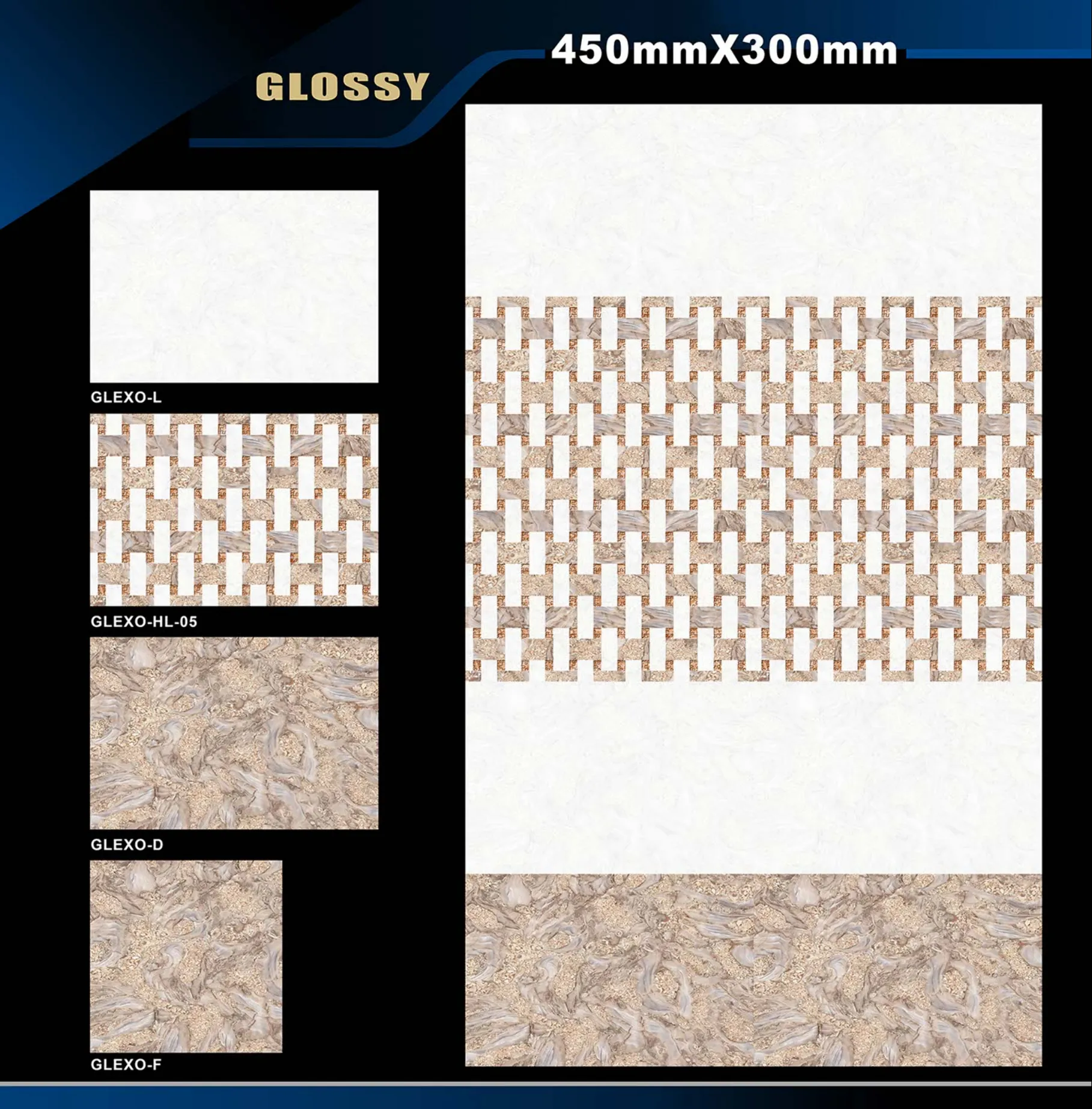 12 X 18 Glossy Ado To Glexo - Design 71 - 300x450mm Glossy