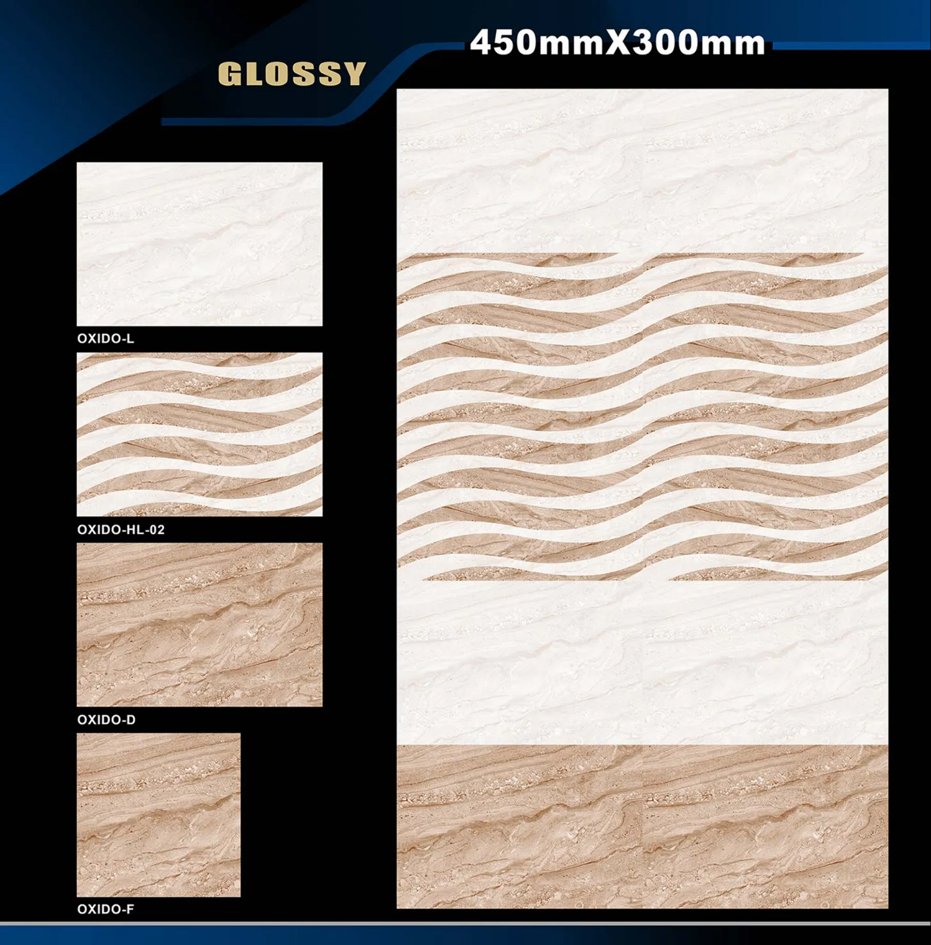 12 X 18 Glossy Hank To Romania - Design 45 - 300x450mm Glossy