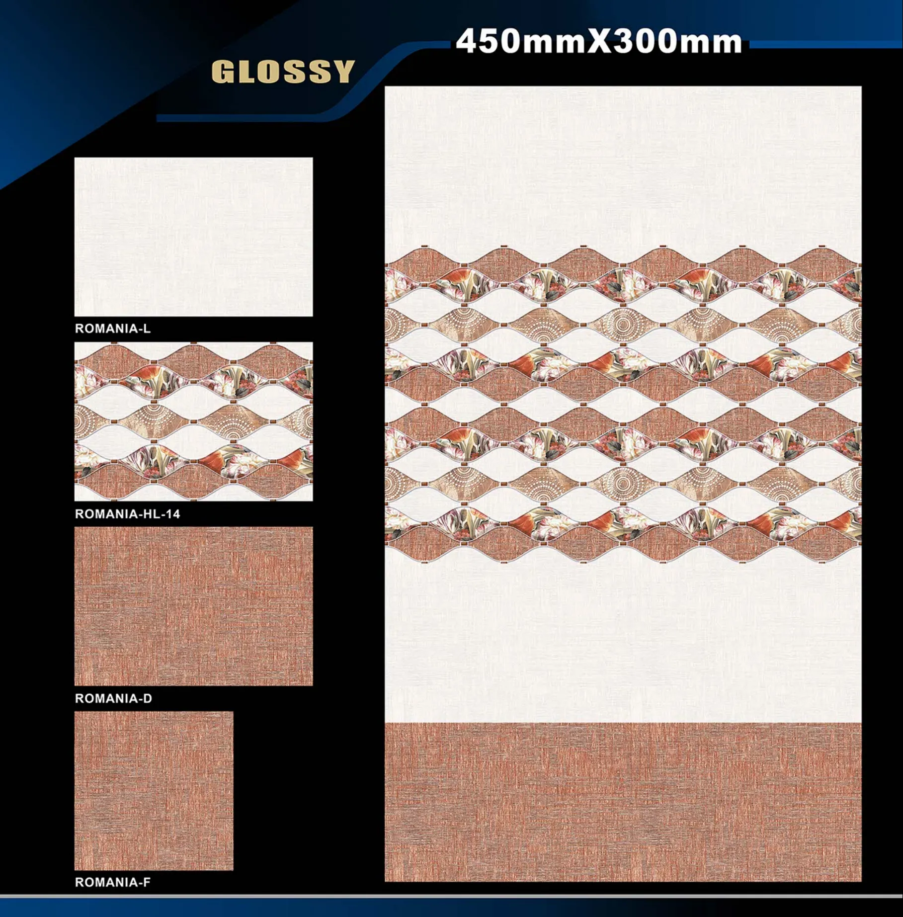 12 X 18 Glossy Hank To Romania - Design 70 - 300x450mm Glossy
