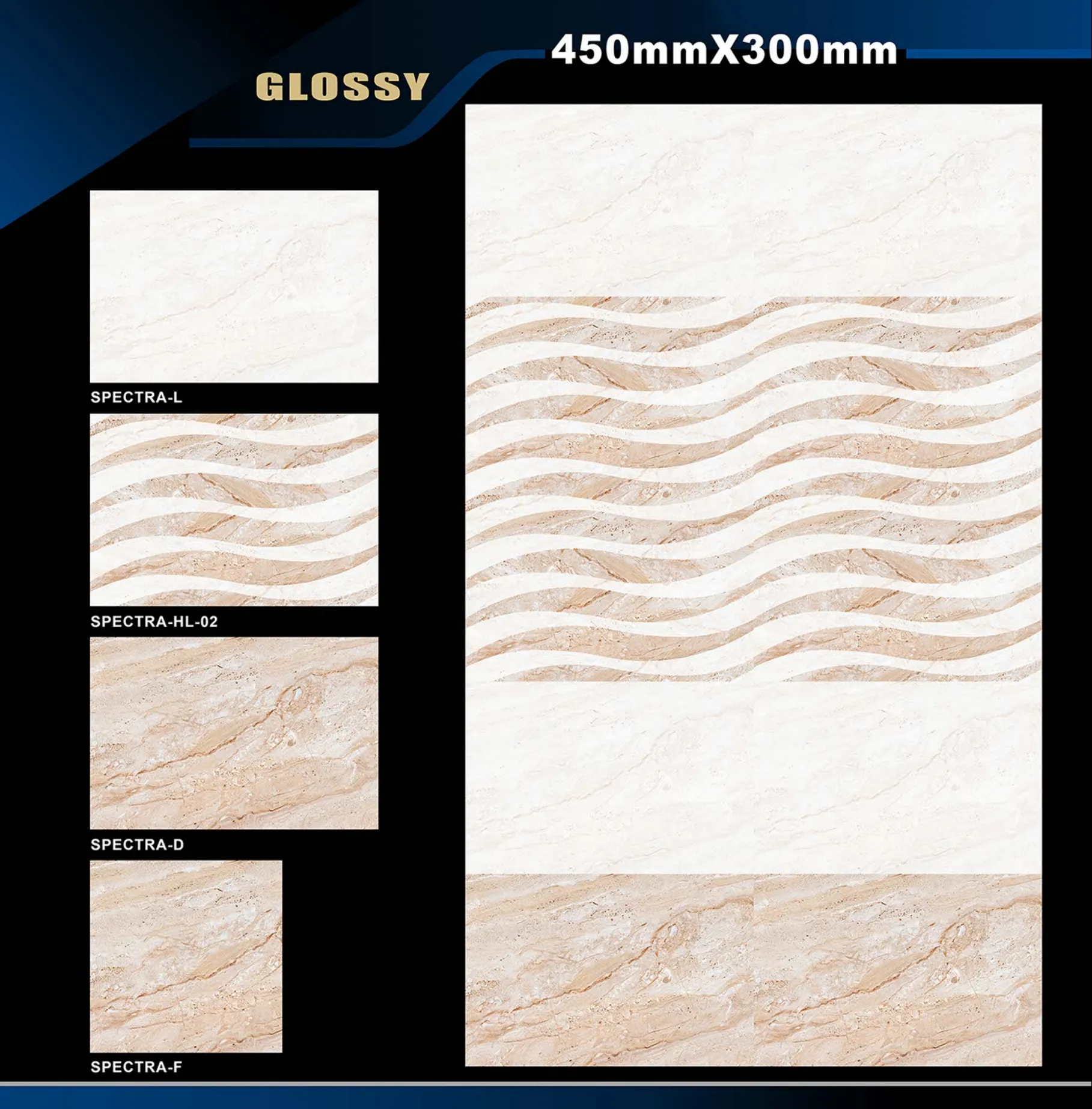 12 X 18 Glossy Rose To Zen - Design 26 - 300x450mm Glossy