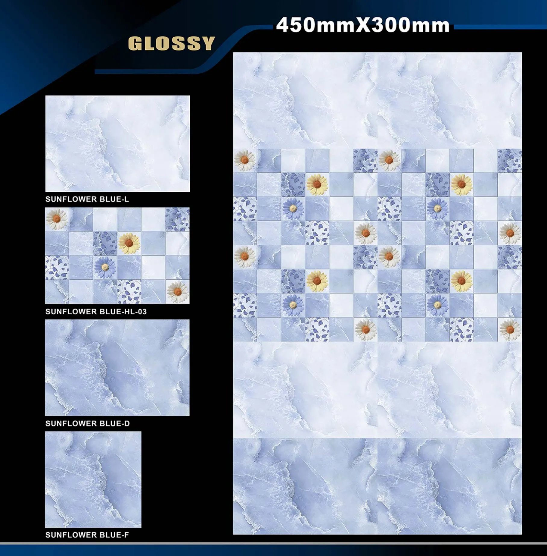 12 X 18 Glossy Rose To Zen - Design 32 - 300x450mm Glossy