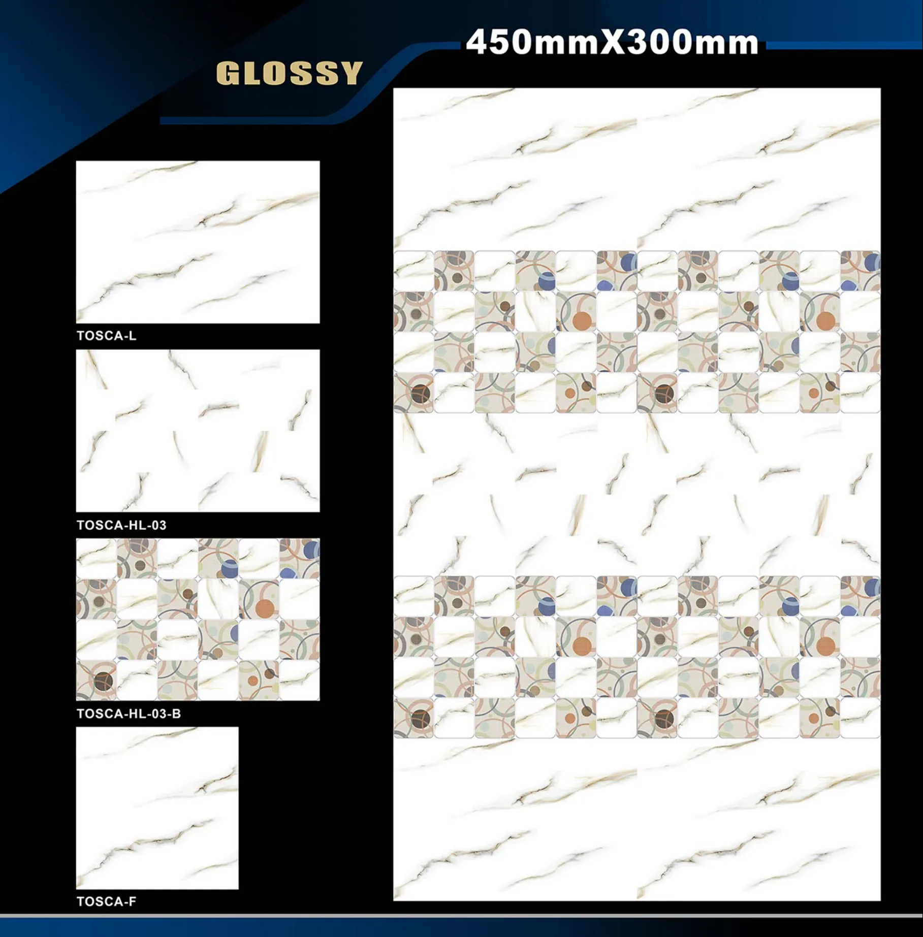 12 X 18 Glossy Rose To Zen - Design 38 - 300x450mm Glossy