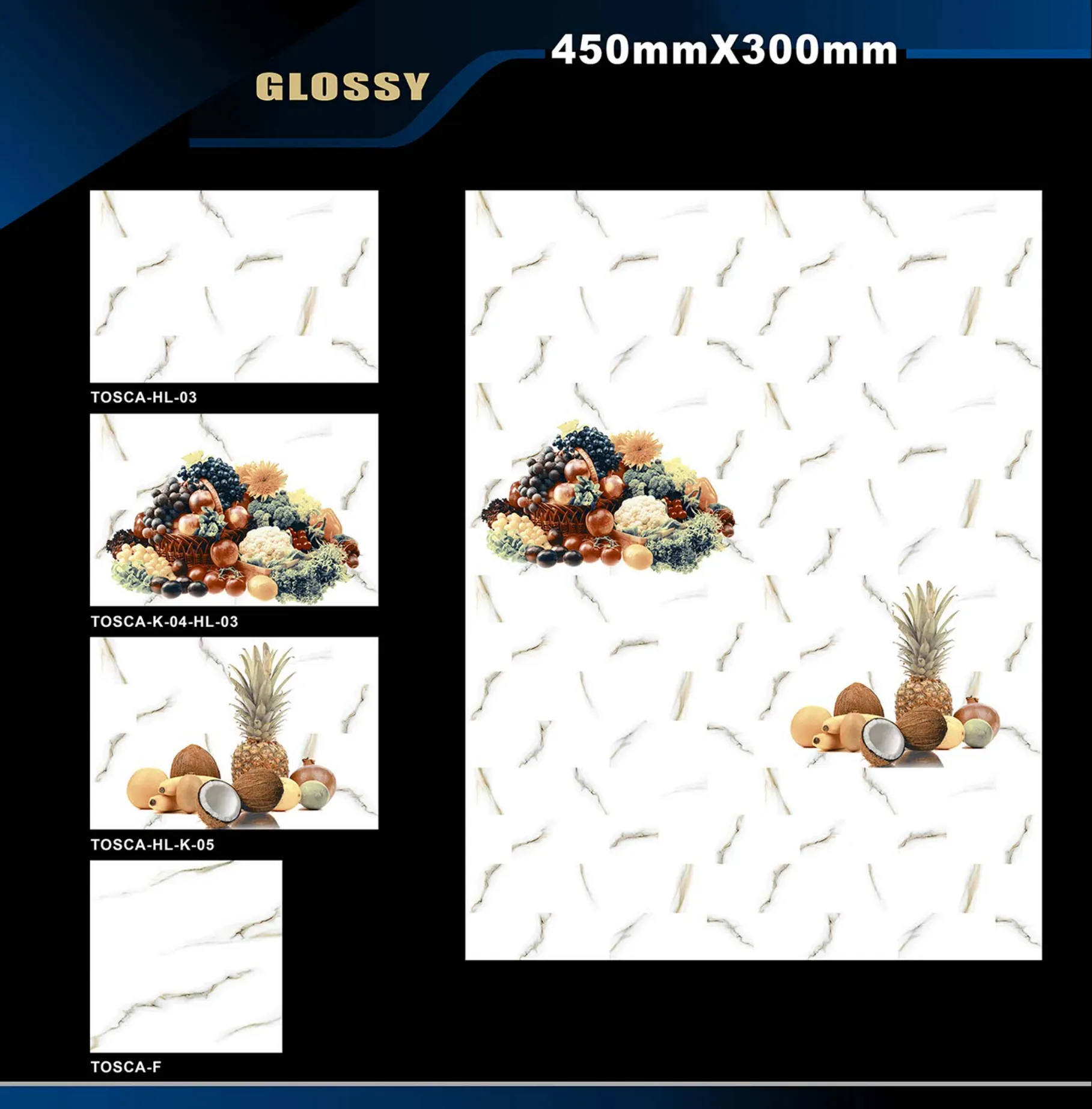 12 X 18 Glossy Rose To Zen - Design 43 - 300x450mm Glossy