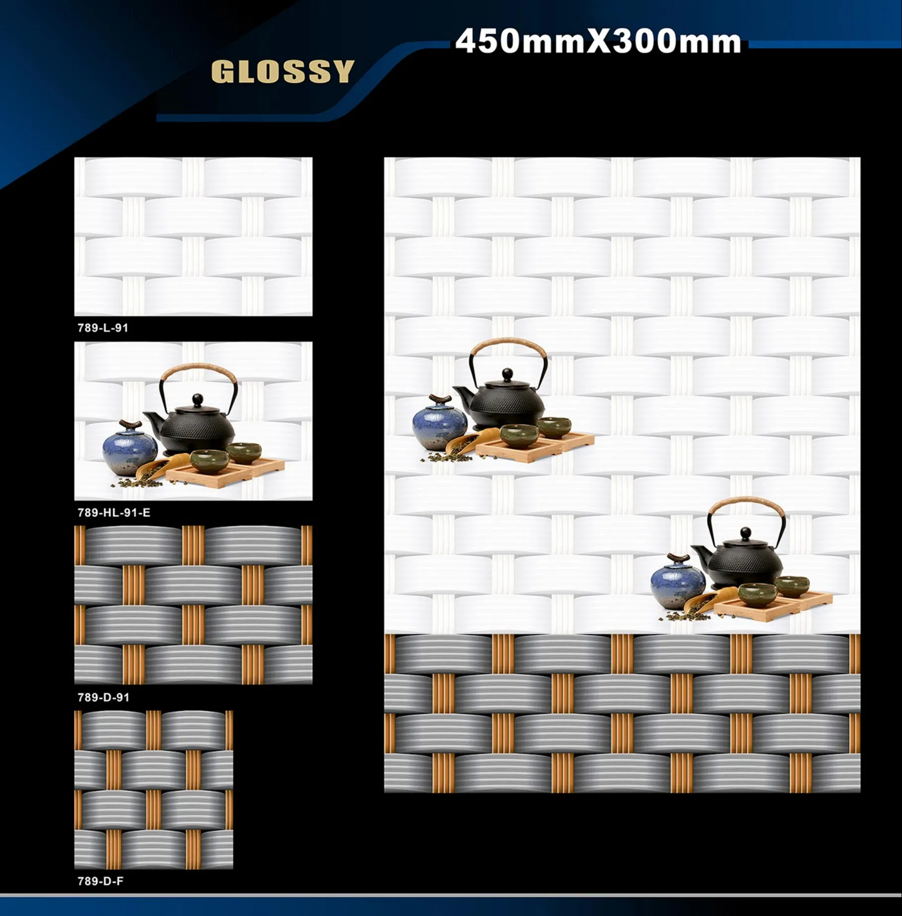 12 X 18 Kitchen 743 To 892 - Design 29 - 300x450mm Glossy