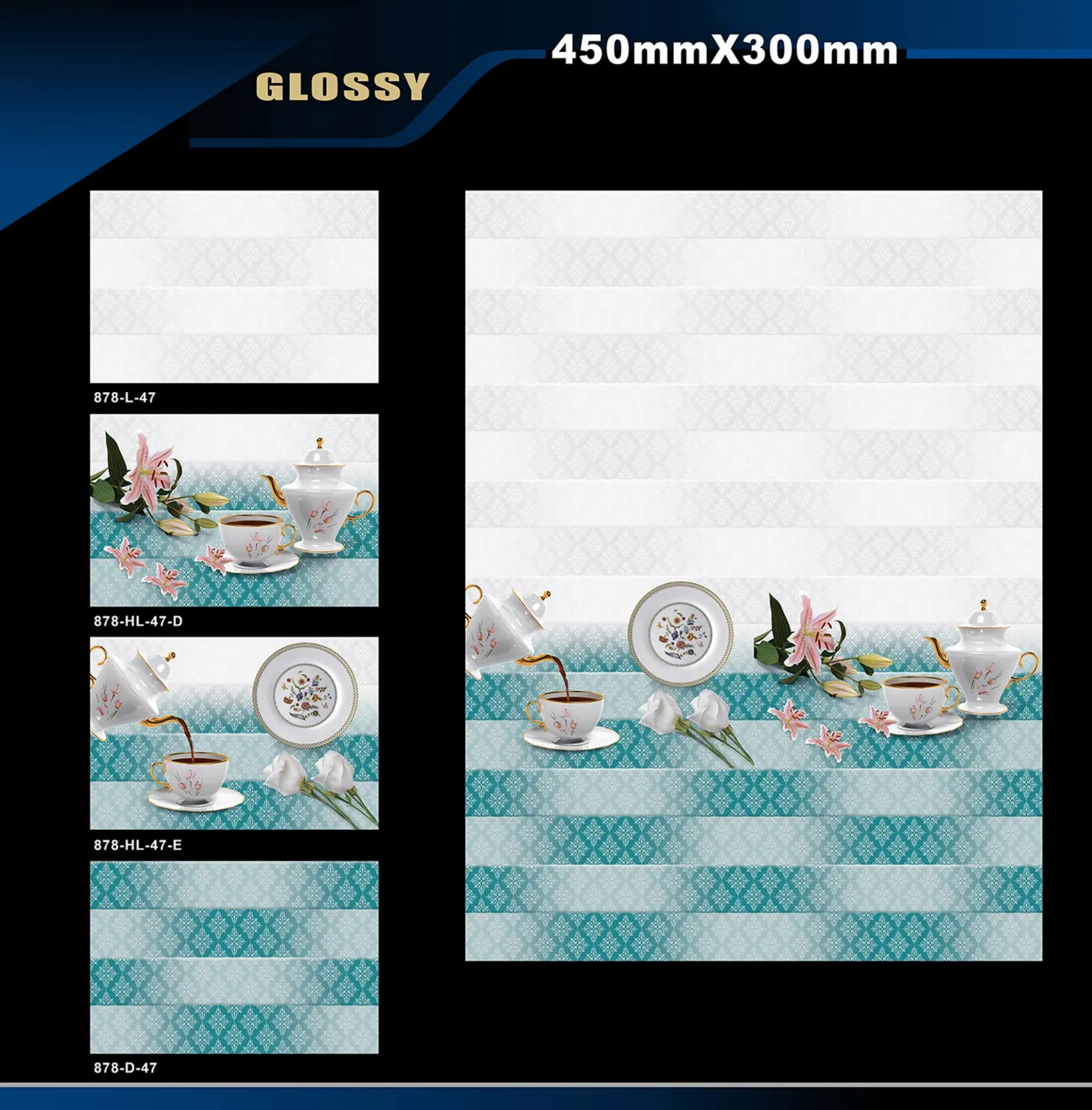 12 X 18 Kitchen 743 To 892 - Design 56 - 300x450mm Glossy