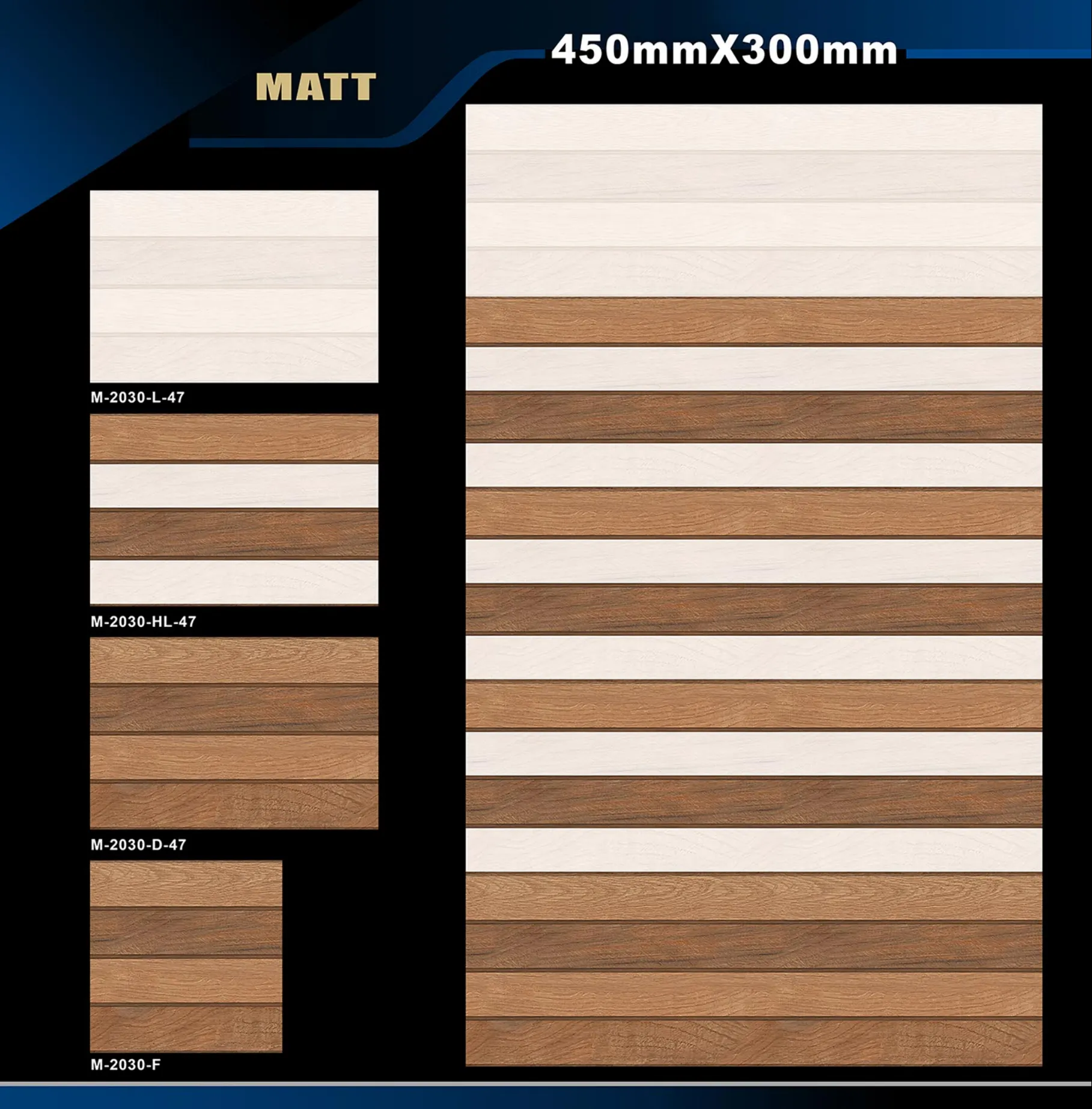 12 X 18 Matt - Design 3 - 300x450mm Matt