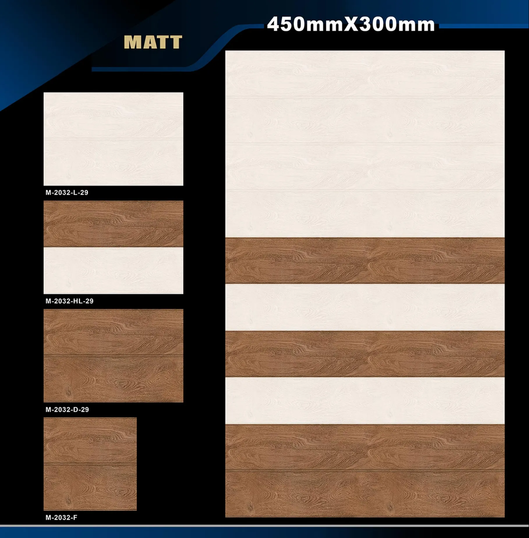 12 X 18 Matt - Design 5 - 300x450mm Matt