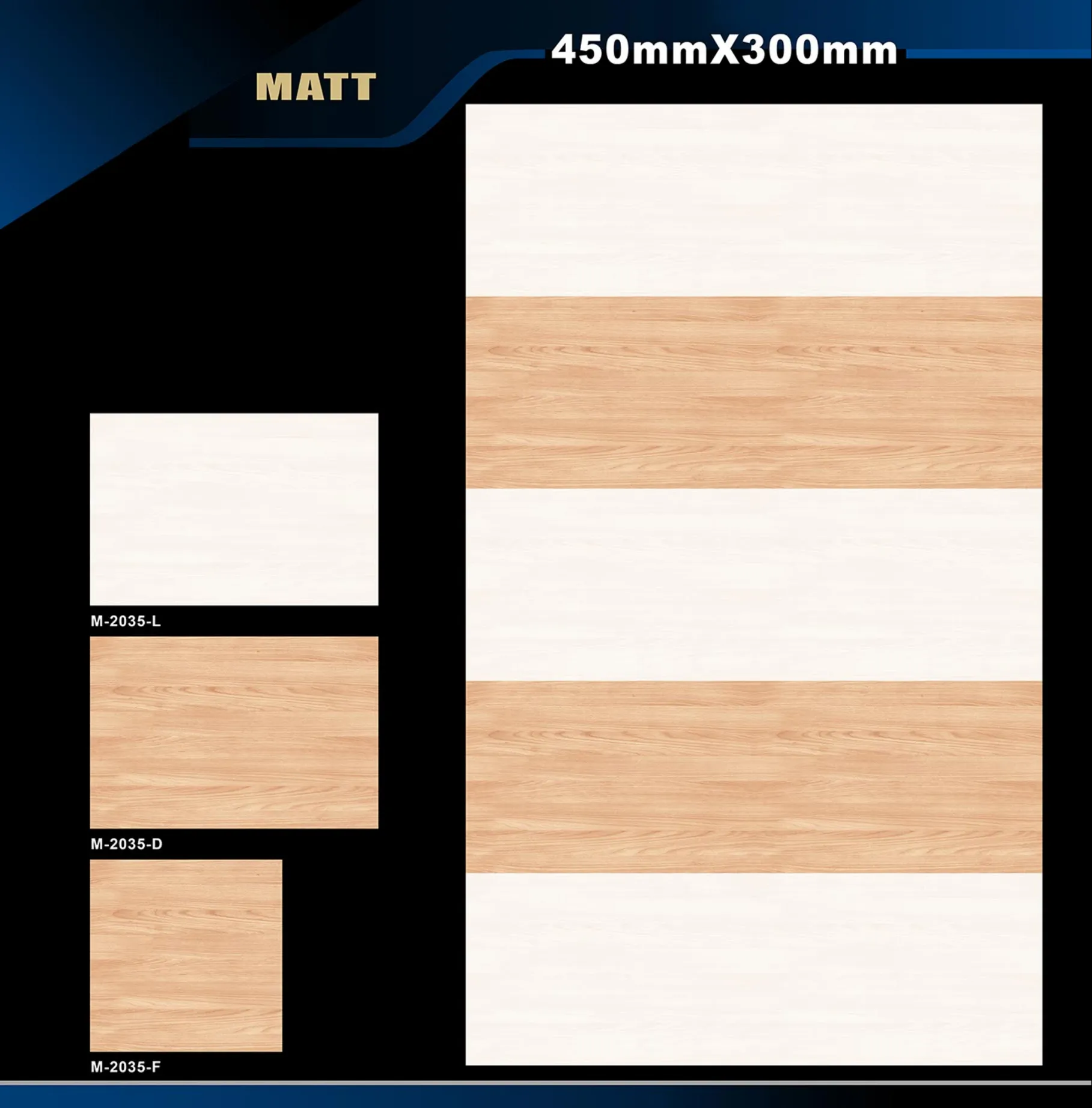 12 X 18 Matt - Design 8 - 300x450mm Matt
