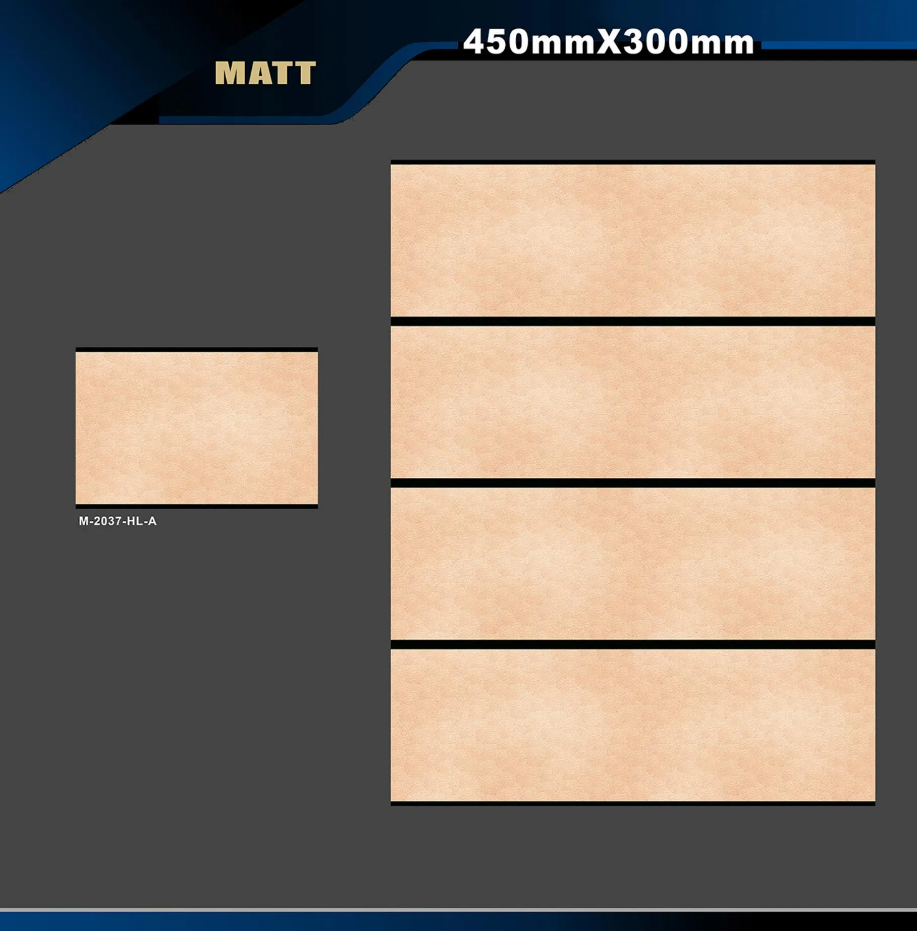 12 X 18 Matt - Design 12 - 300x450mm Matt