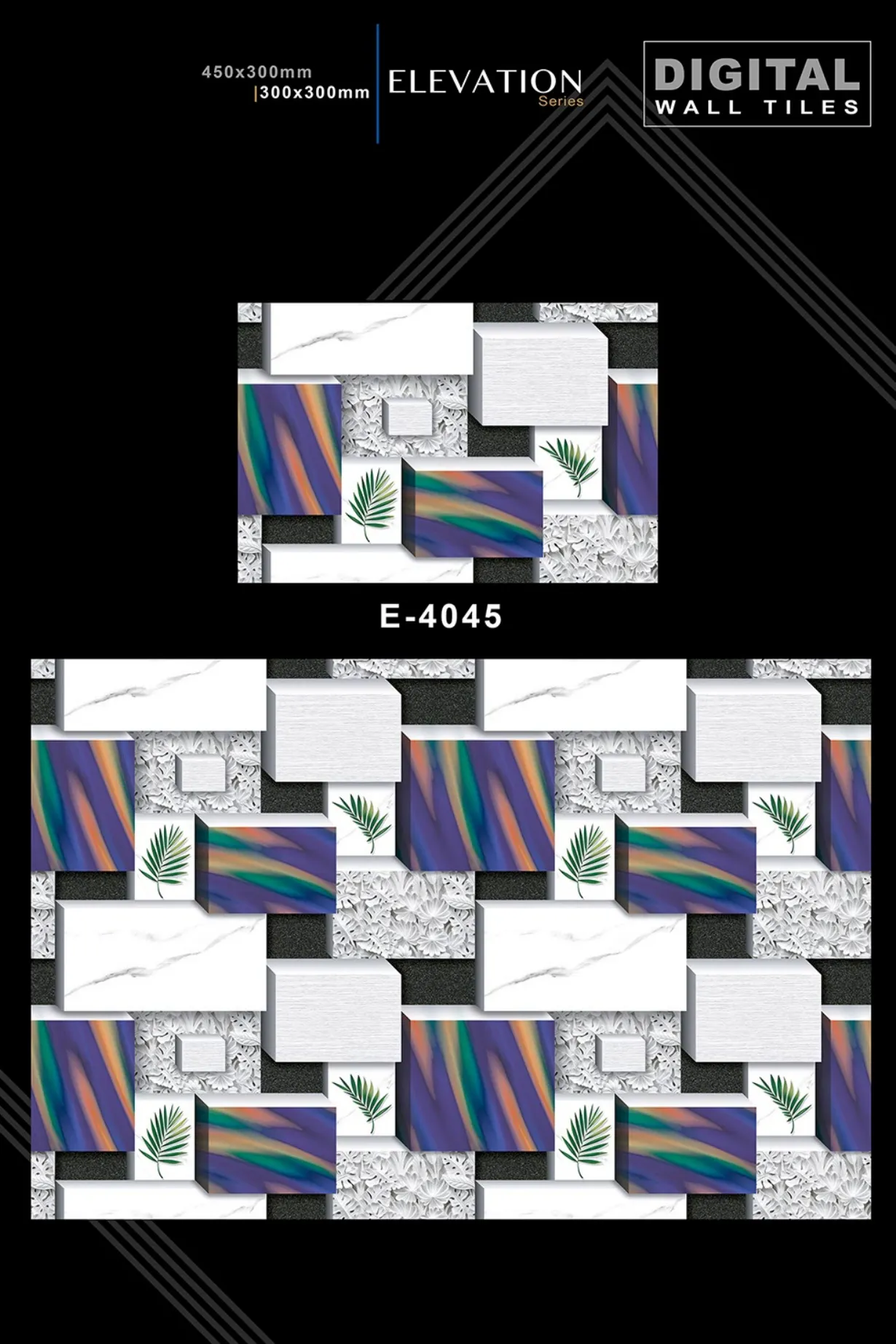 12 X 18 NEW ELEVATION E 4045 TO E 9062