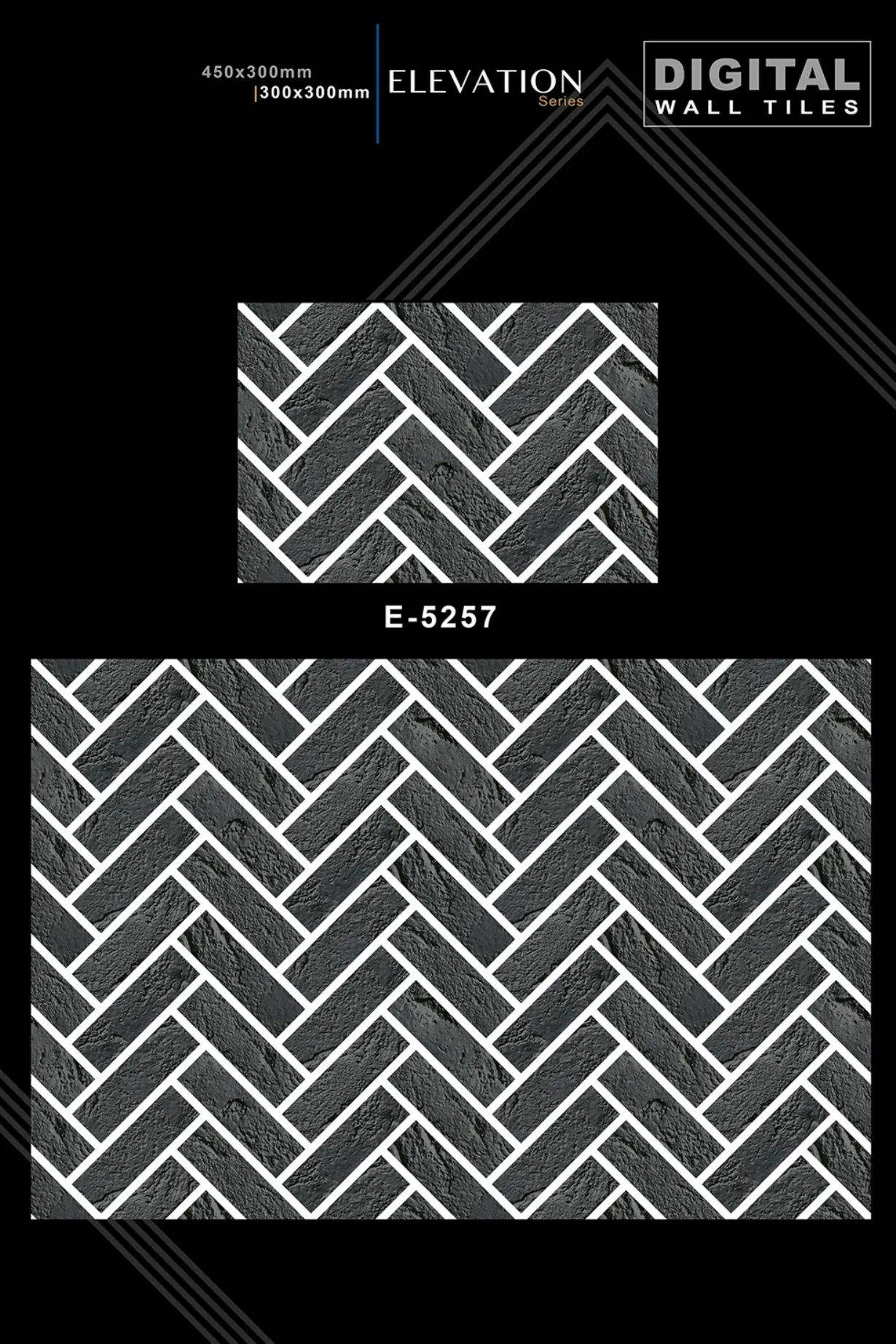 12 X 18 New Elevation E 4045 To E 9062 - Design 20 - 300x450mm Elevation