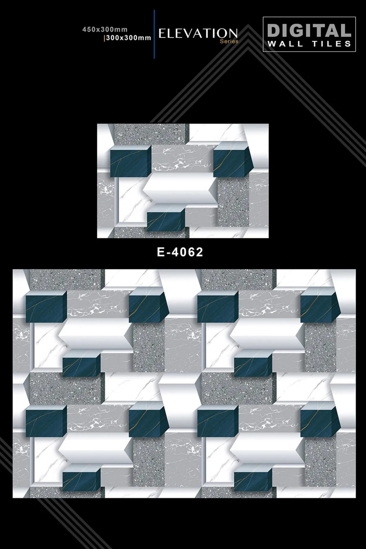 12 X 18 New Elevation - Design 2 - 300x450mm Elevation