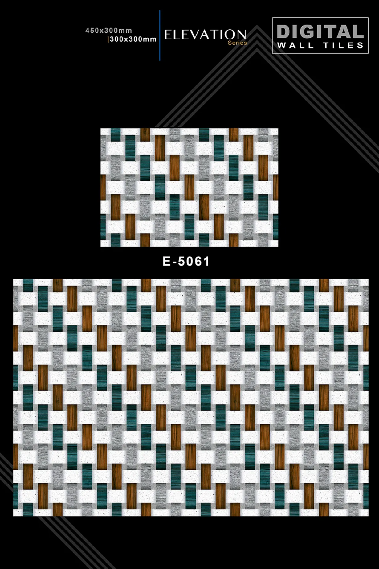 12 X 18 New Elevation - Design 9 - 300x450mm Elevation