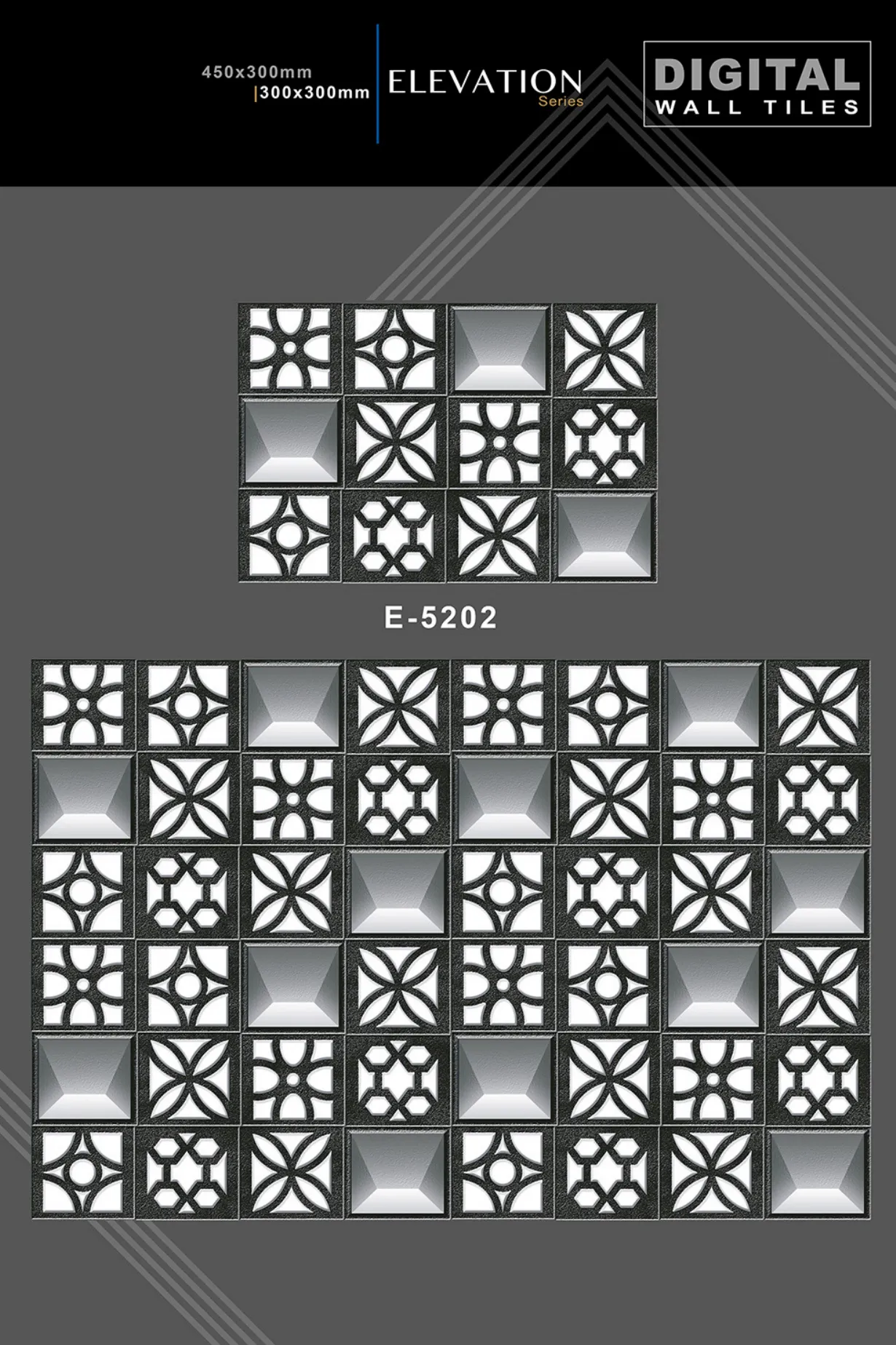 12 X 18 New Elevation - Design 11 - 300x450mm Elevation