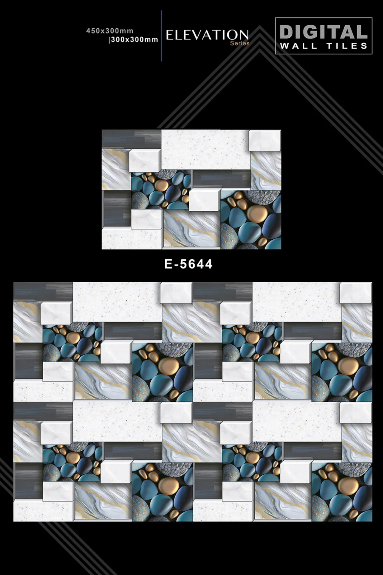 12 X 18 New Elevation - Design 13 - 300x450mm Elevation