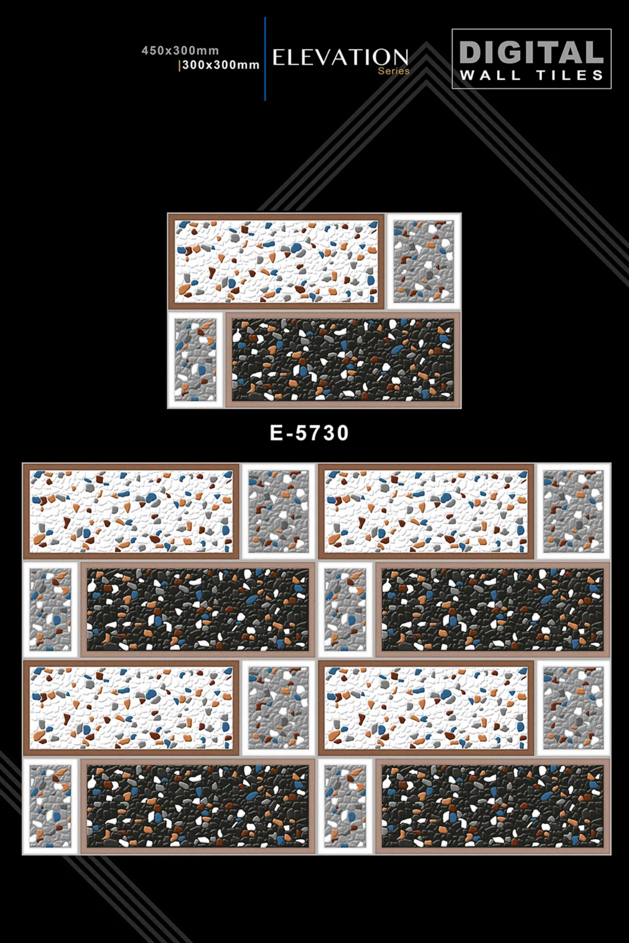 12 X 18 New Elevation - Design 16 - 300x450mm Elevation