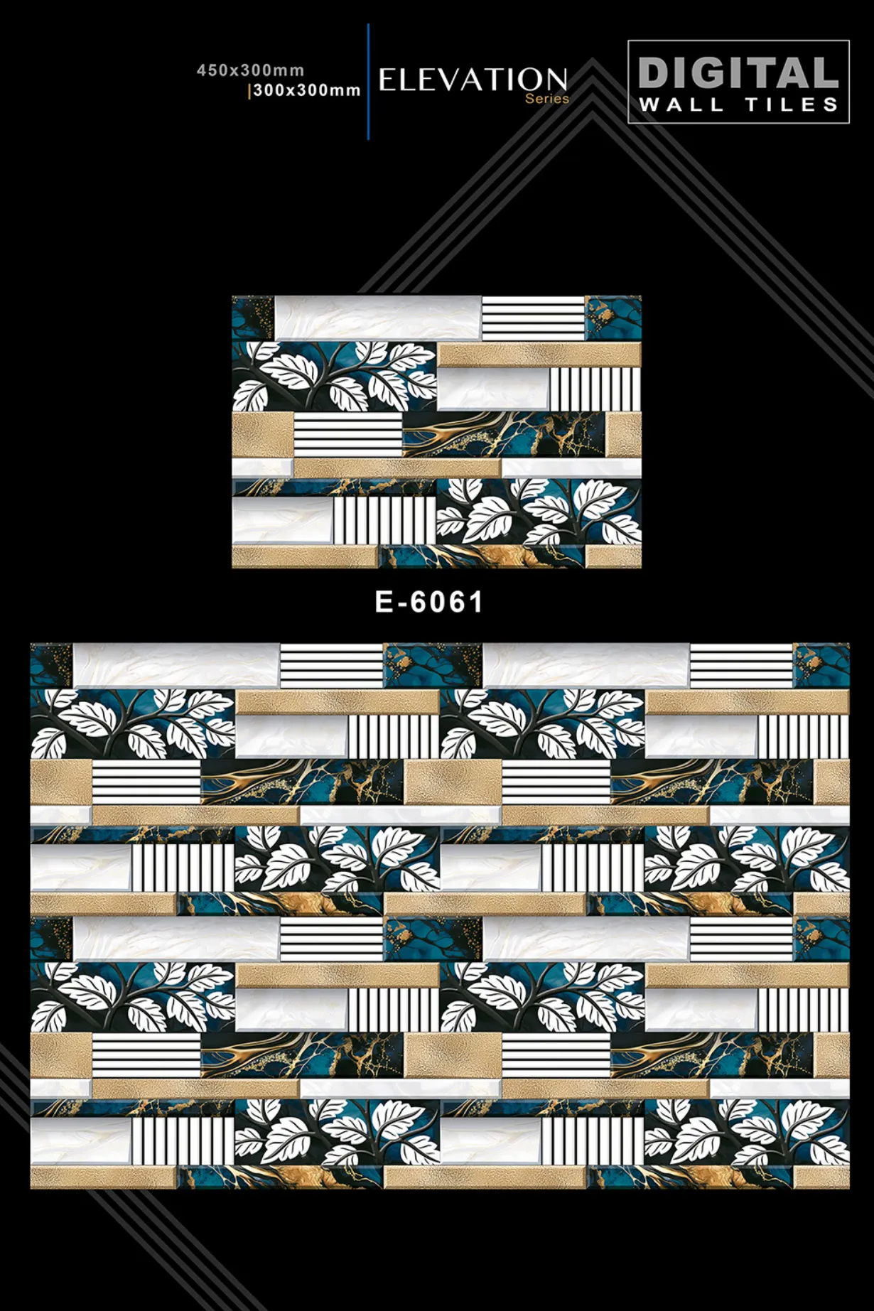 12 X 18 New Elevation - Design 18 - 300x450mm Elevation