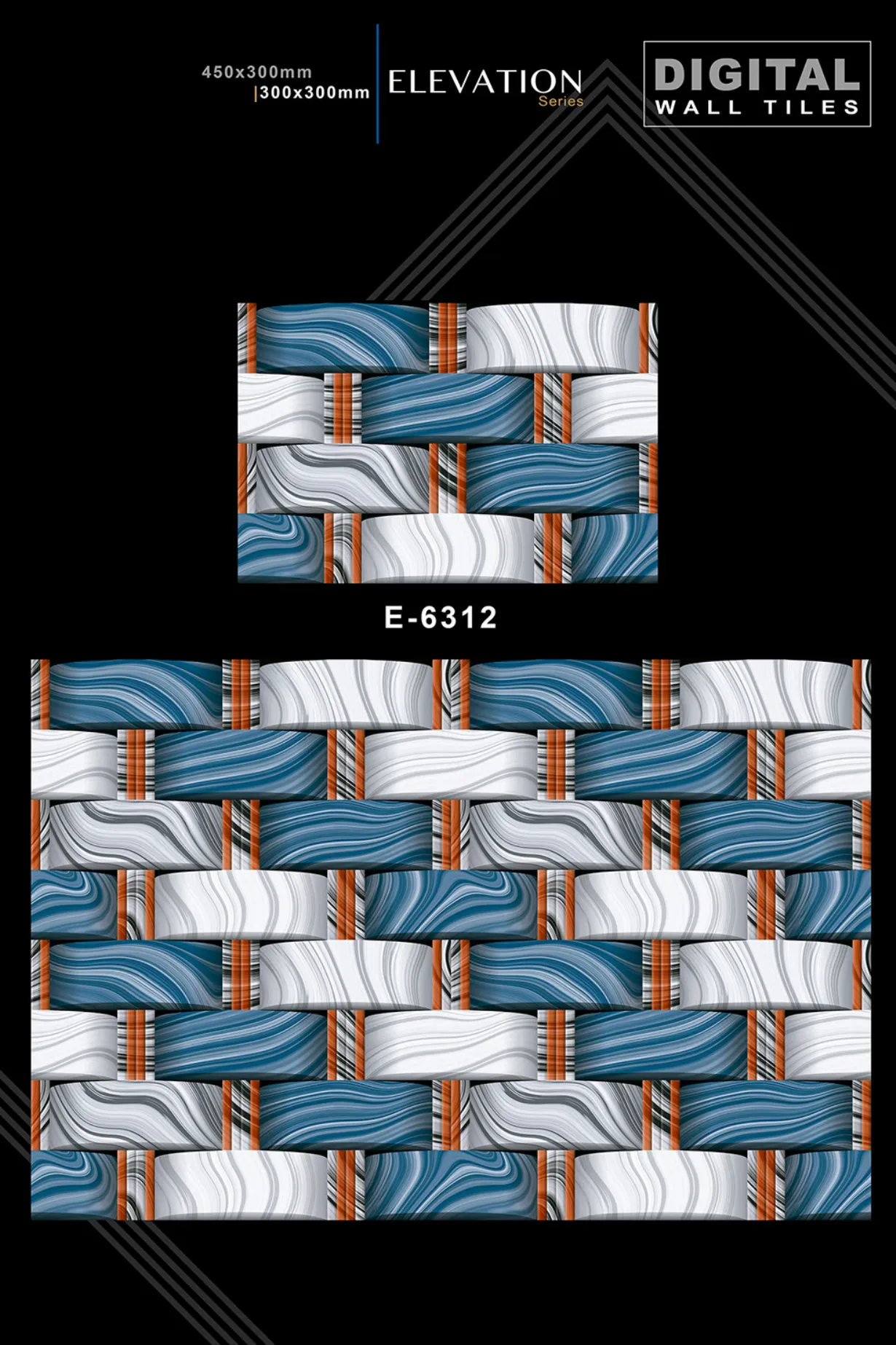12 X 18 New Elevation - Design 24 - 300x450mm Elevation
