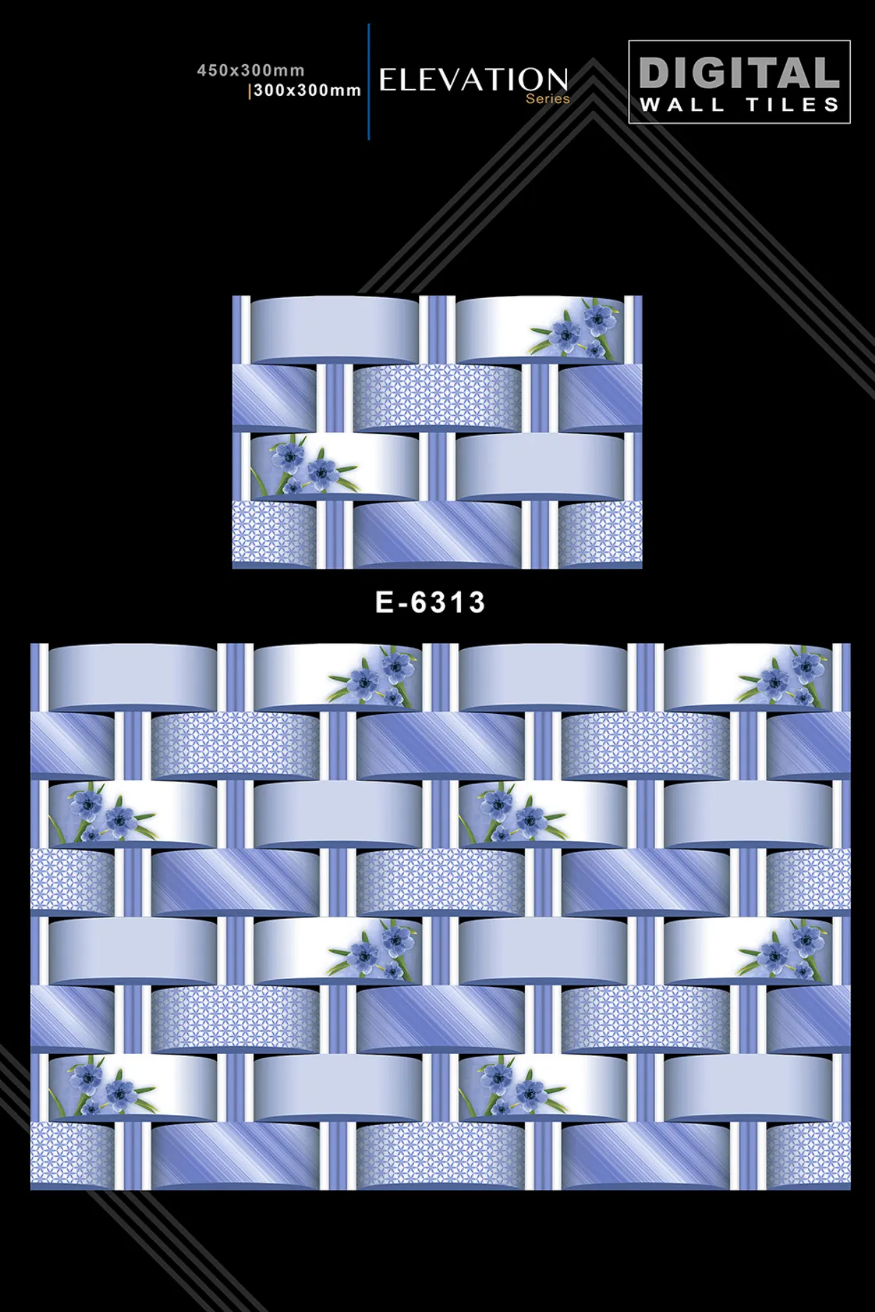 12 X 18 New Elevation - Design 25 - 300x450mm Elevation