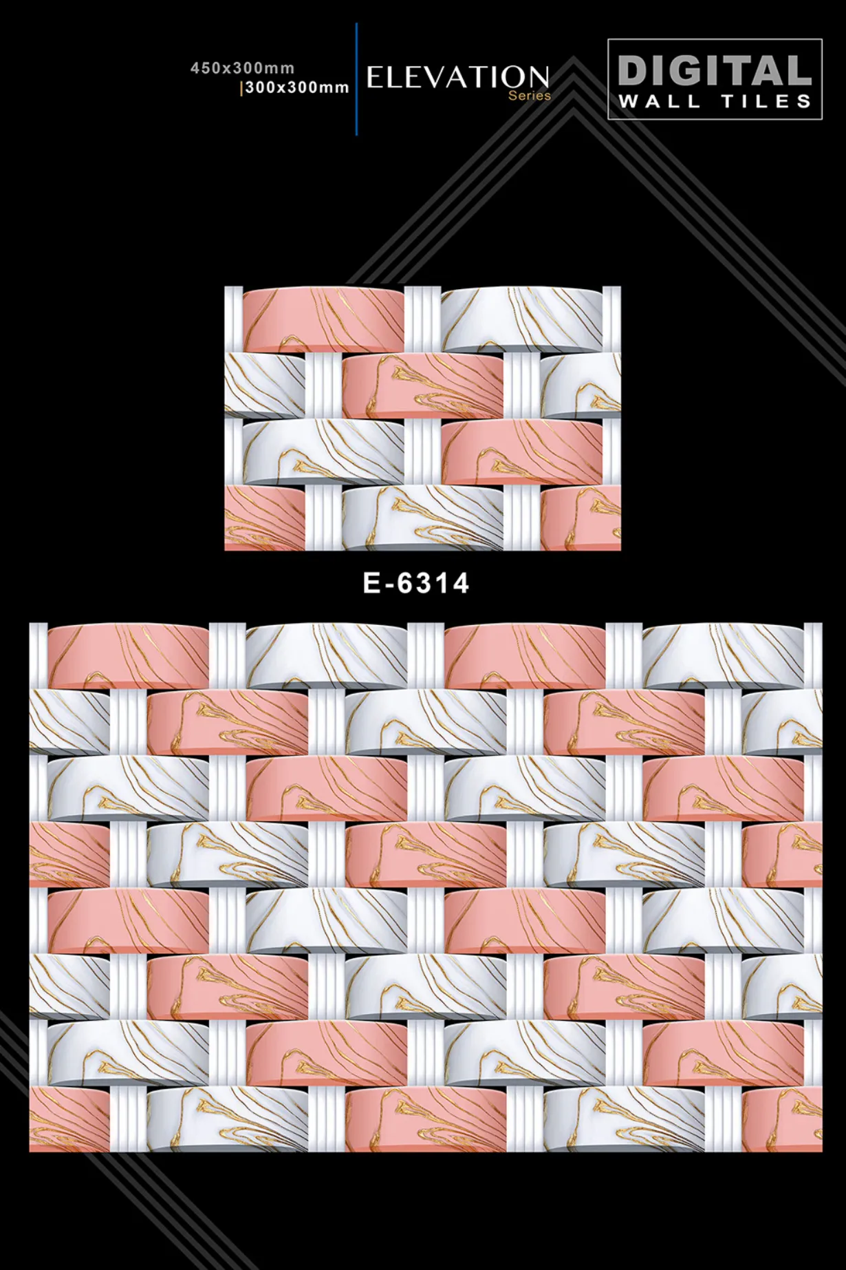 12 X 18 New Elevation - Design 26 - 300x450mm Elevation