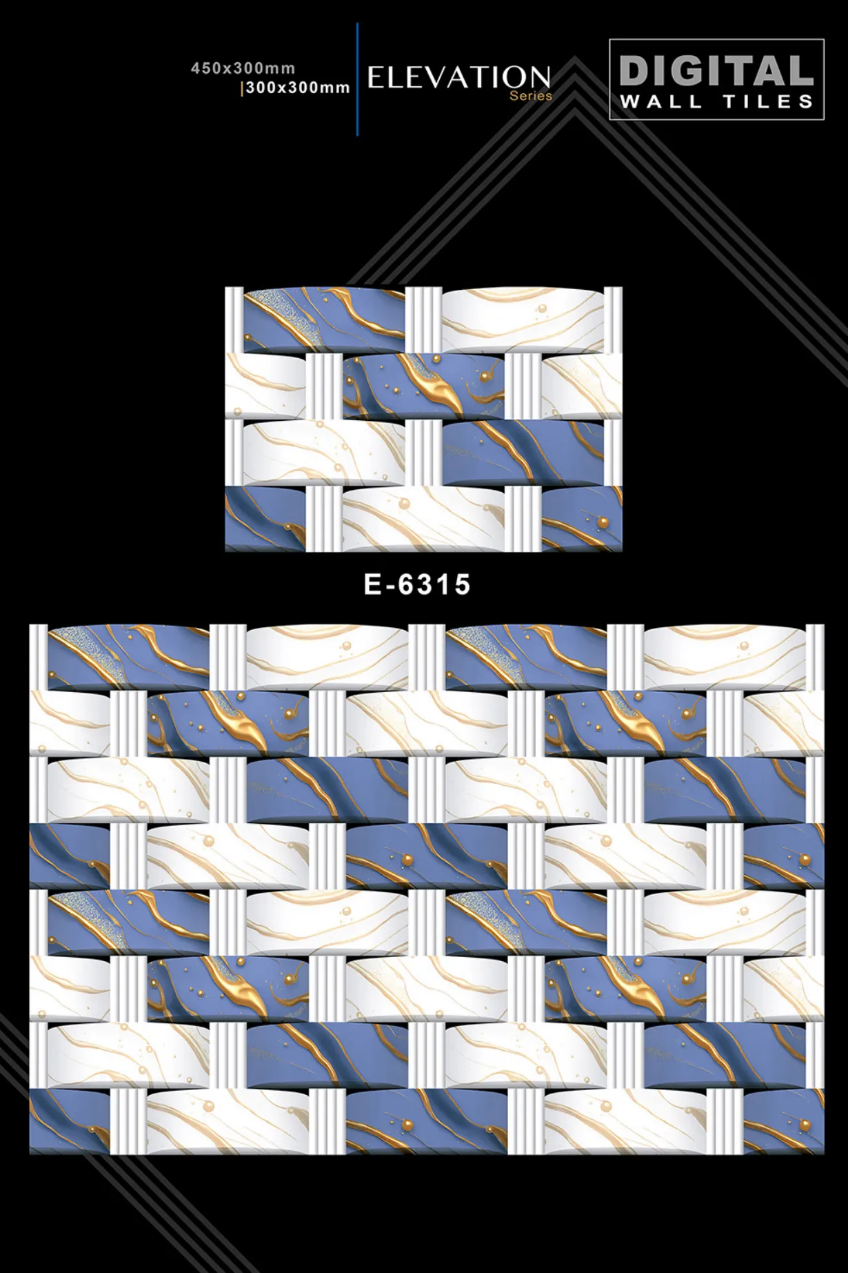 12 X 18 New Elevation - Design 27 - 300x450mm Elevation