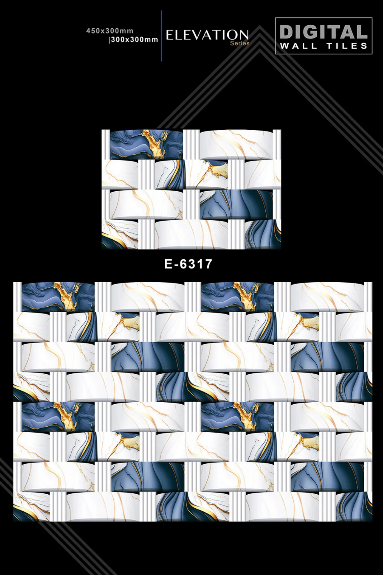 12 X 18 New Elevation - Design 29 - 300x450mm Elevation