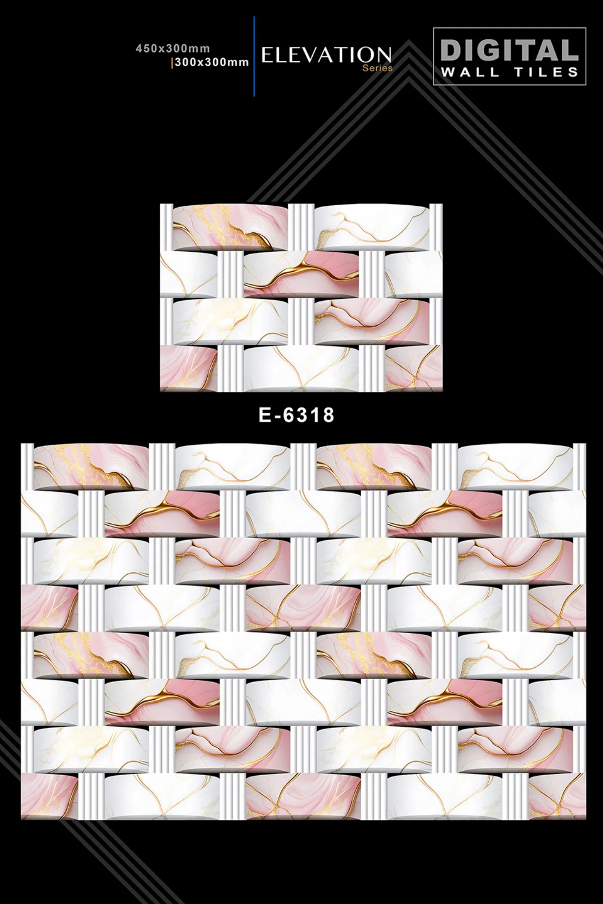 12 X 18 New Elevation - Design 30 - 300x450mm Elevation
